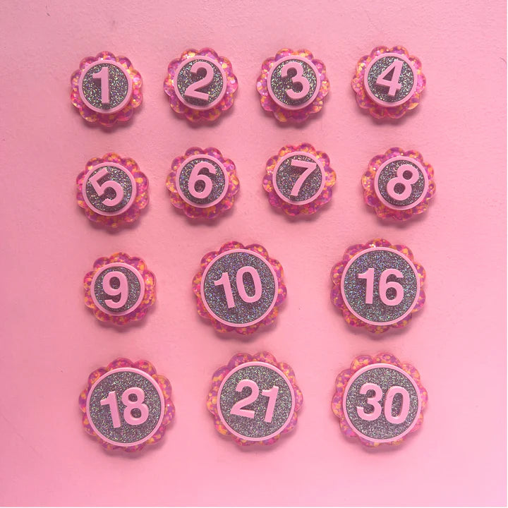 Hello Kit Co - Glitter Birthday Badge