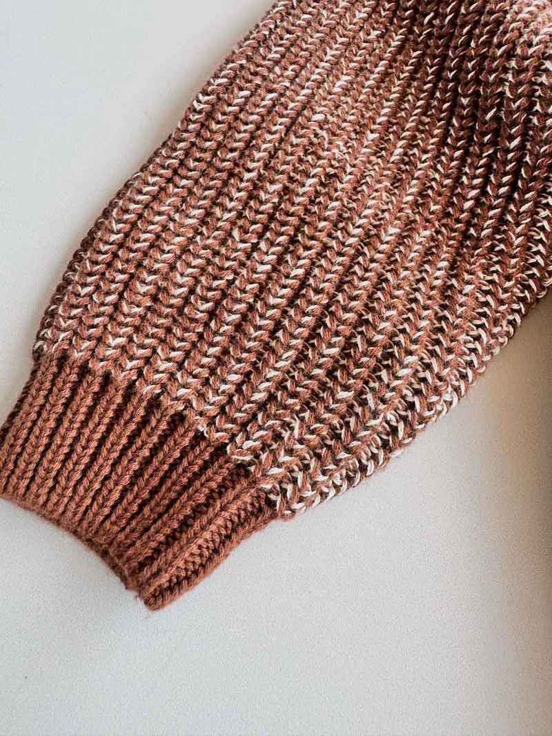 Freckles the Label - Chunky Full Romper Chocolate
