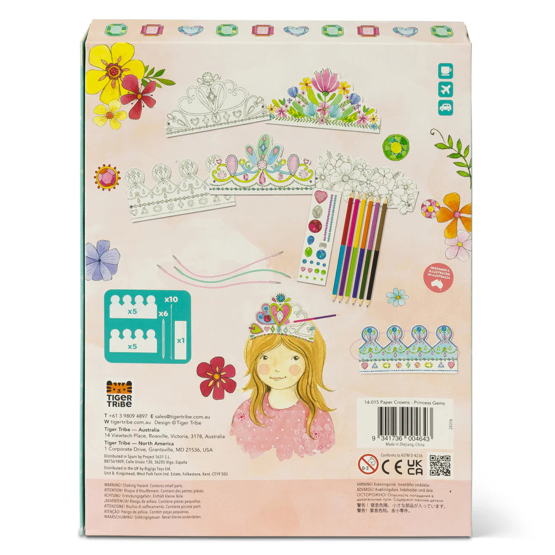 Tiger Tribe - Paper Crowns (Princess Gems)