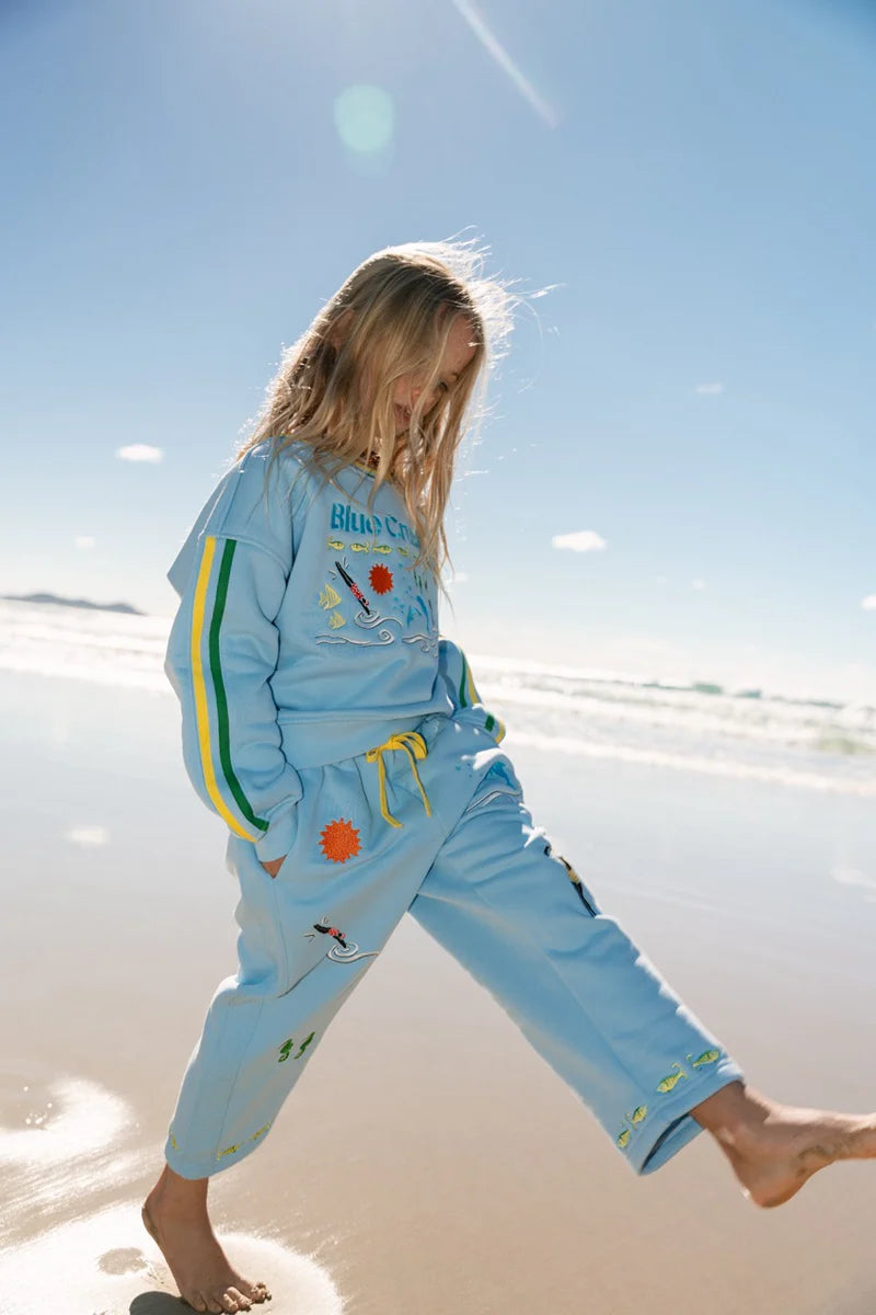 Spicy Dugong - Kids Blue Crush Pullover