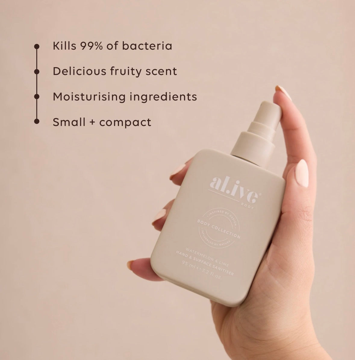 Alive Body - Hand & Surface Sanitiser Spray
