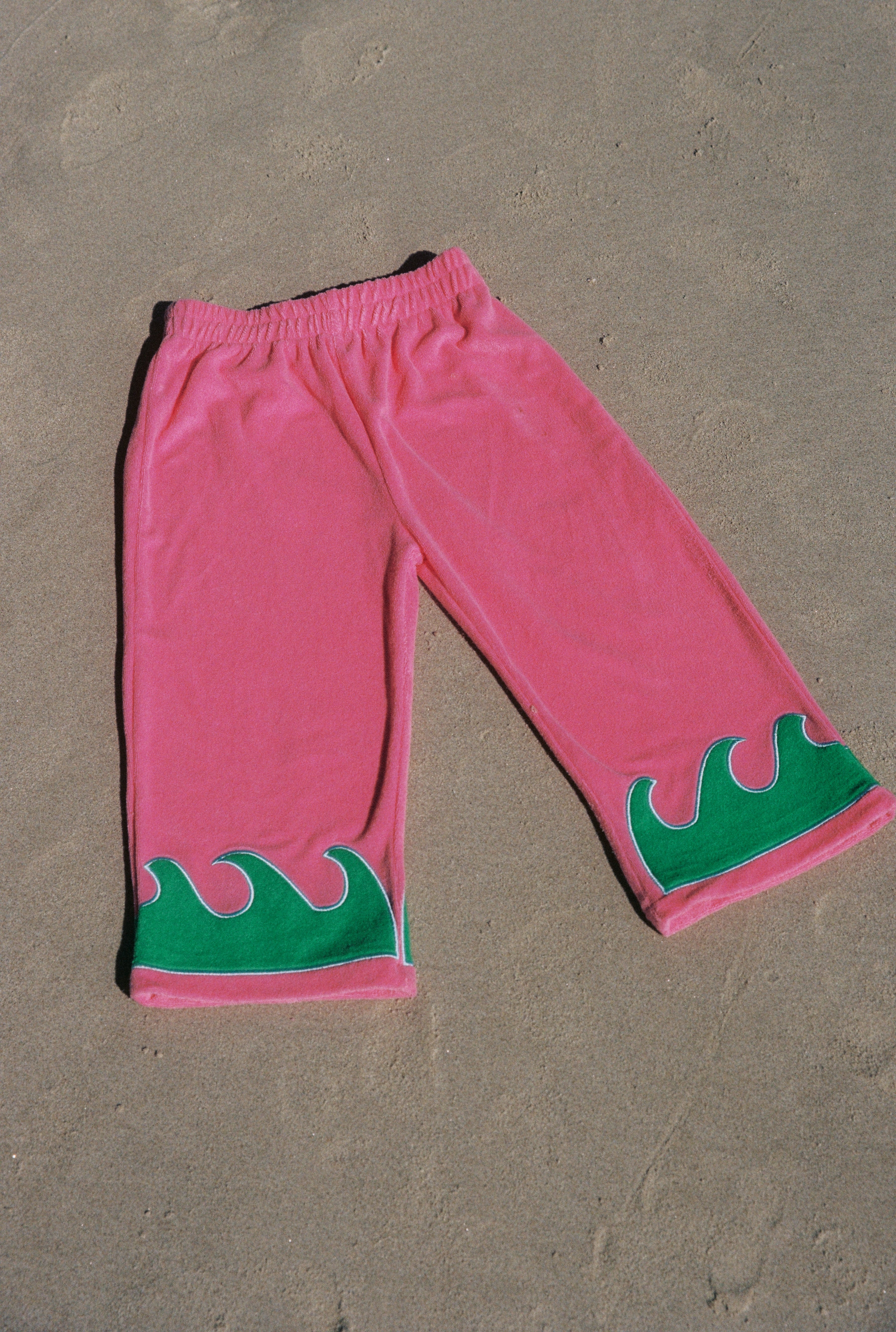Spicy Dugong - Wave Party Pants Pink/Green