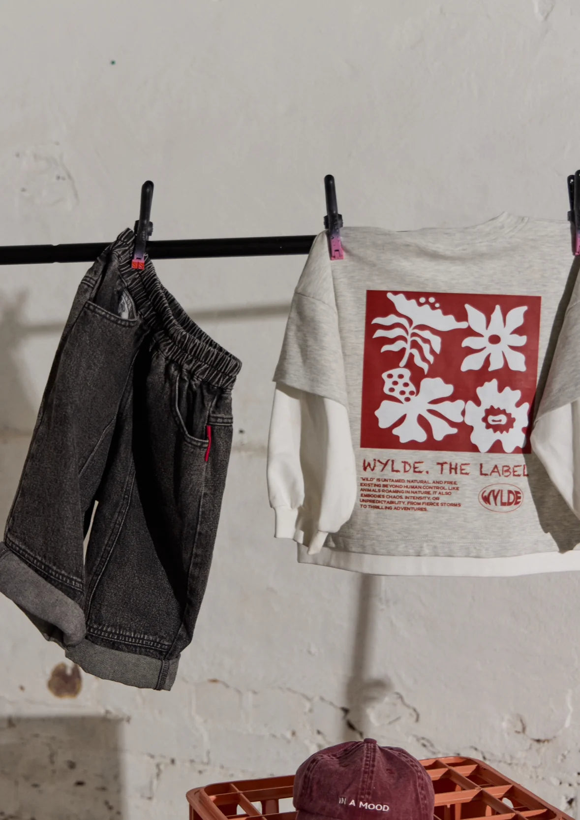 PRE-ORDER Wylde the Label - Wyldeflower Layered Tee