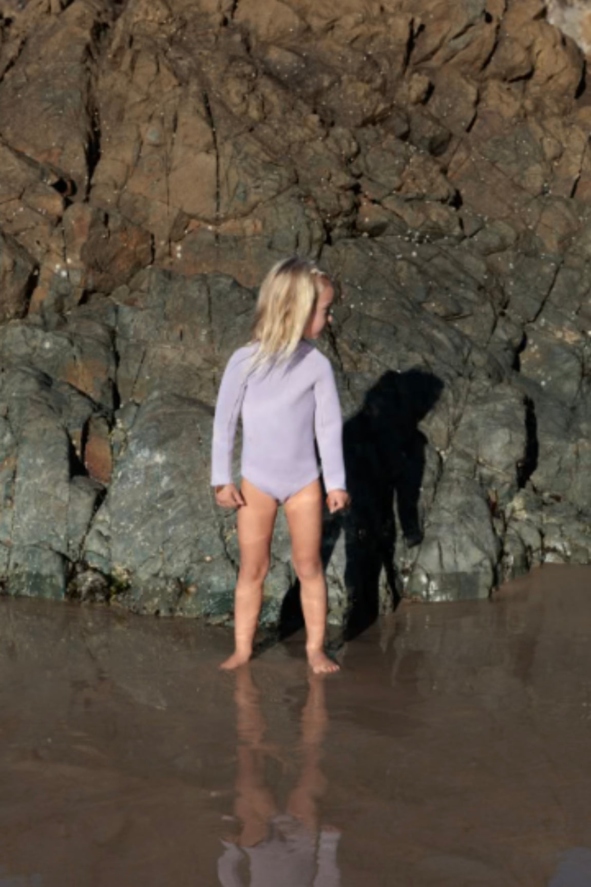 Long Sleeve Paddle Suit Lavender