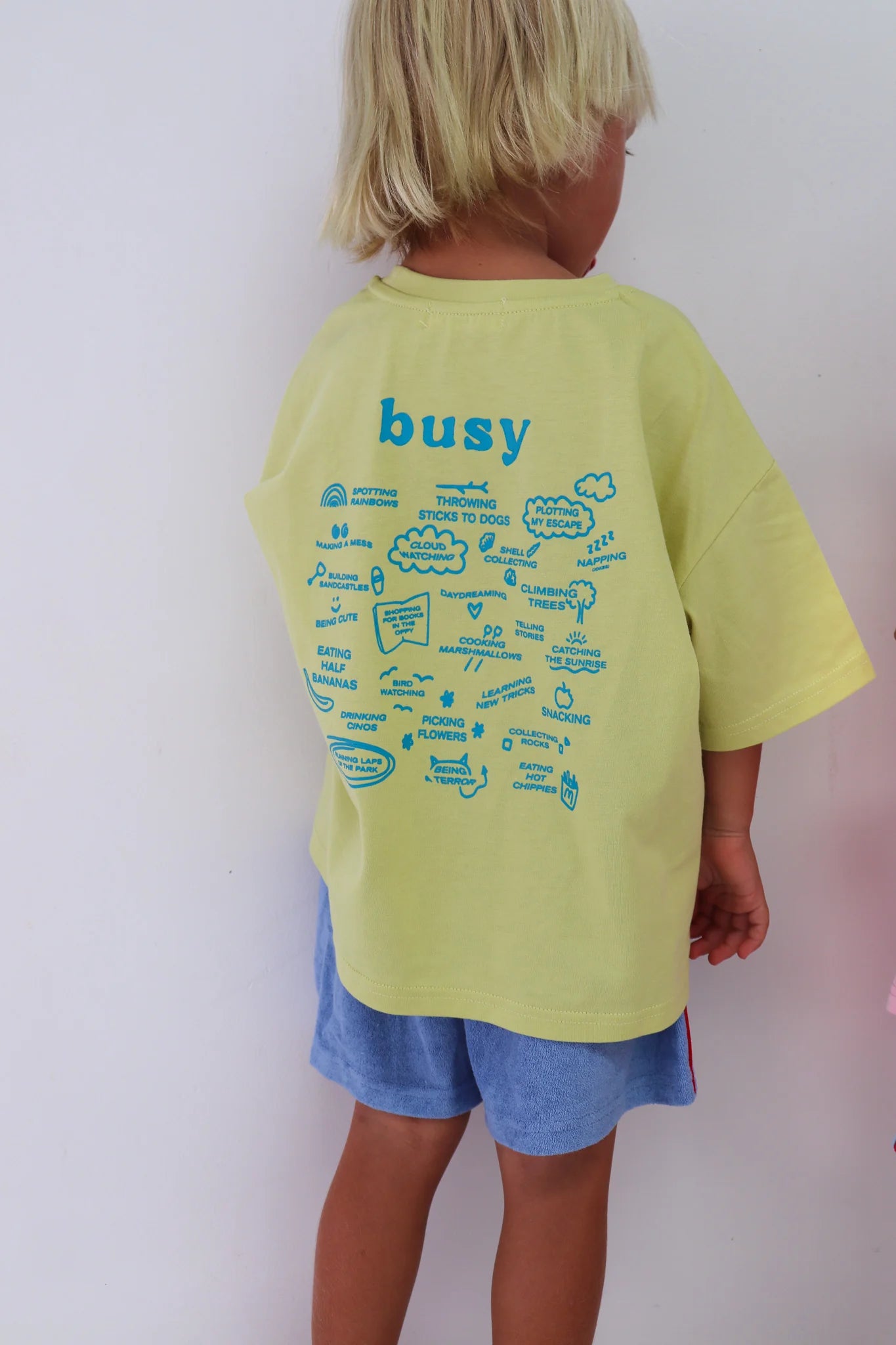 Lenn Label - Busy Tee Lime