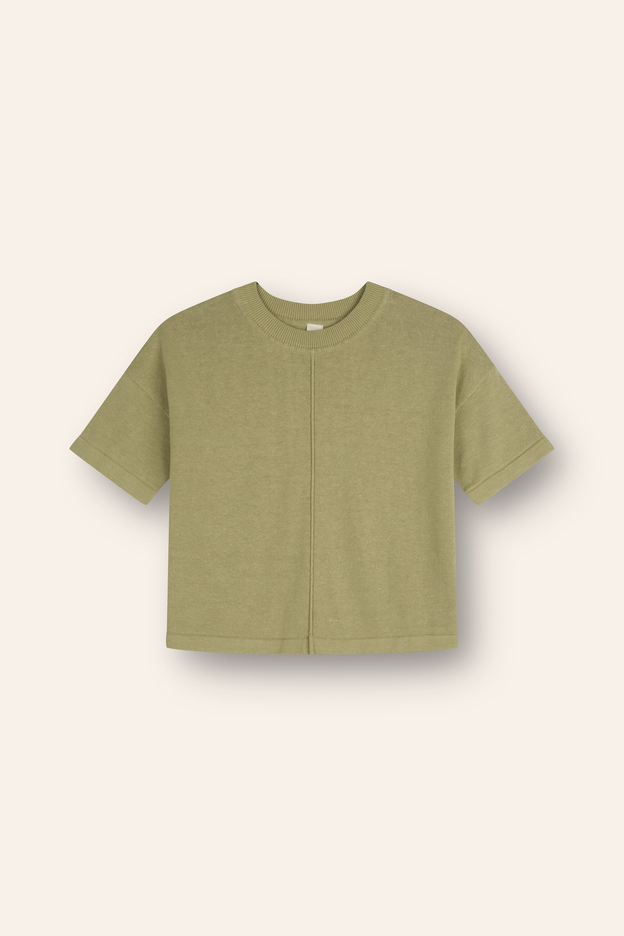 Illoura the Label - Lightweight Knit Tee Moss