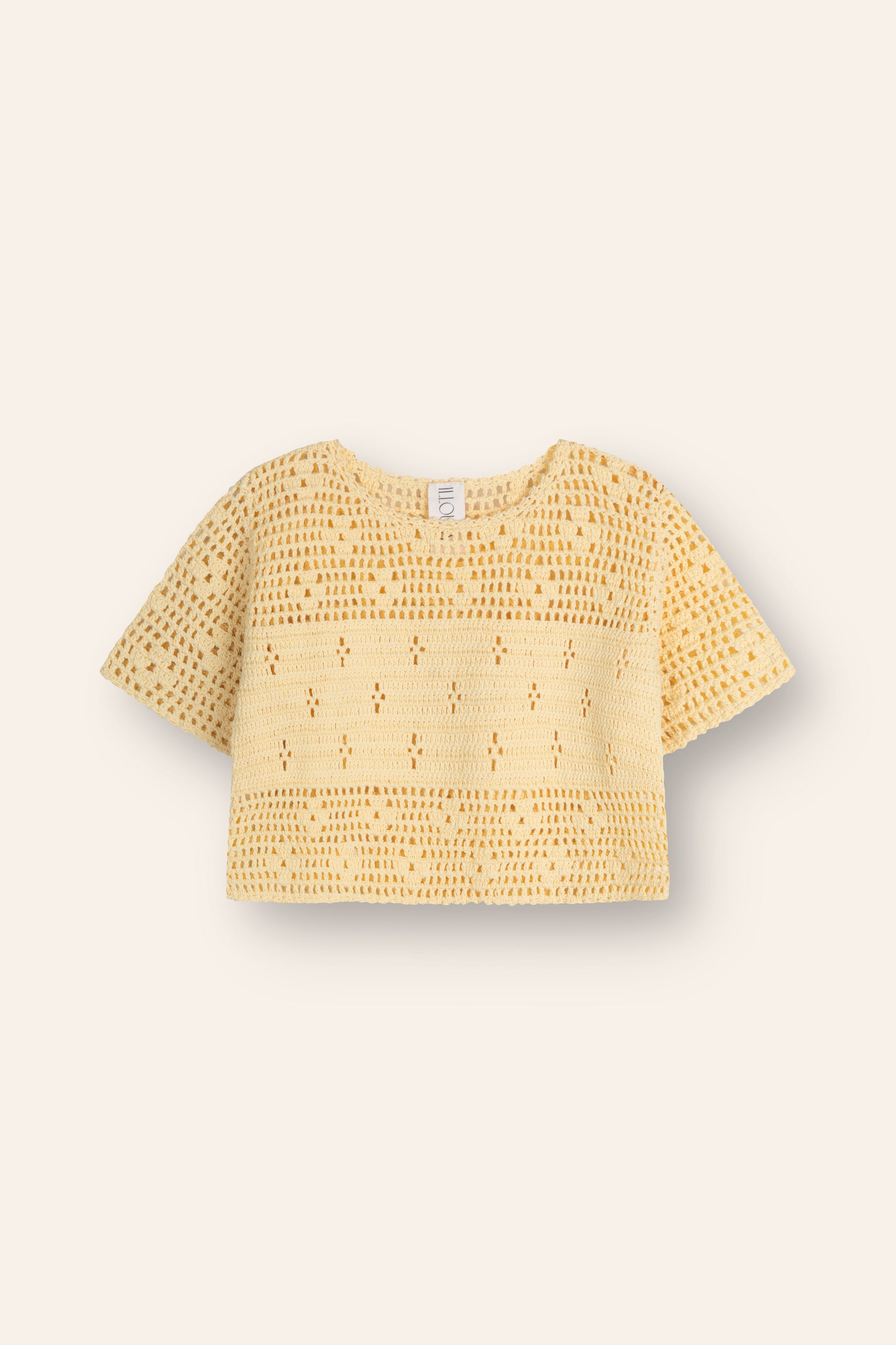 Illoura the Label - Filet Crochet Crop Butter