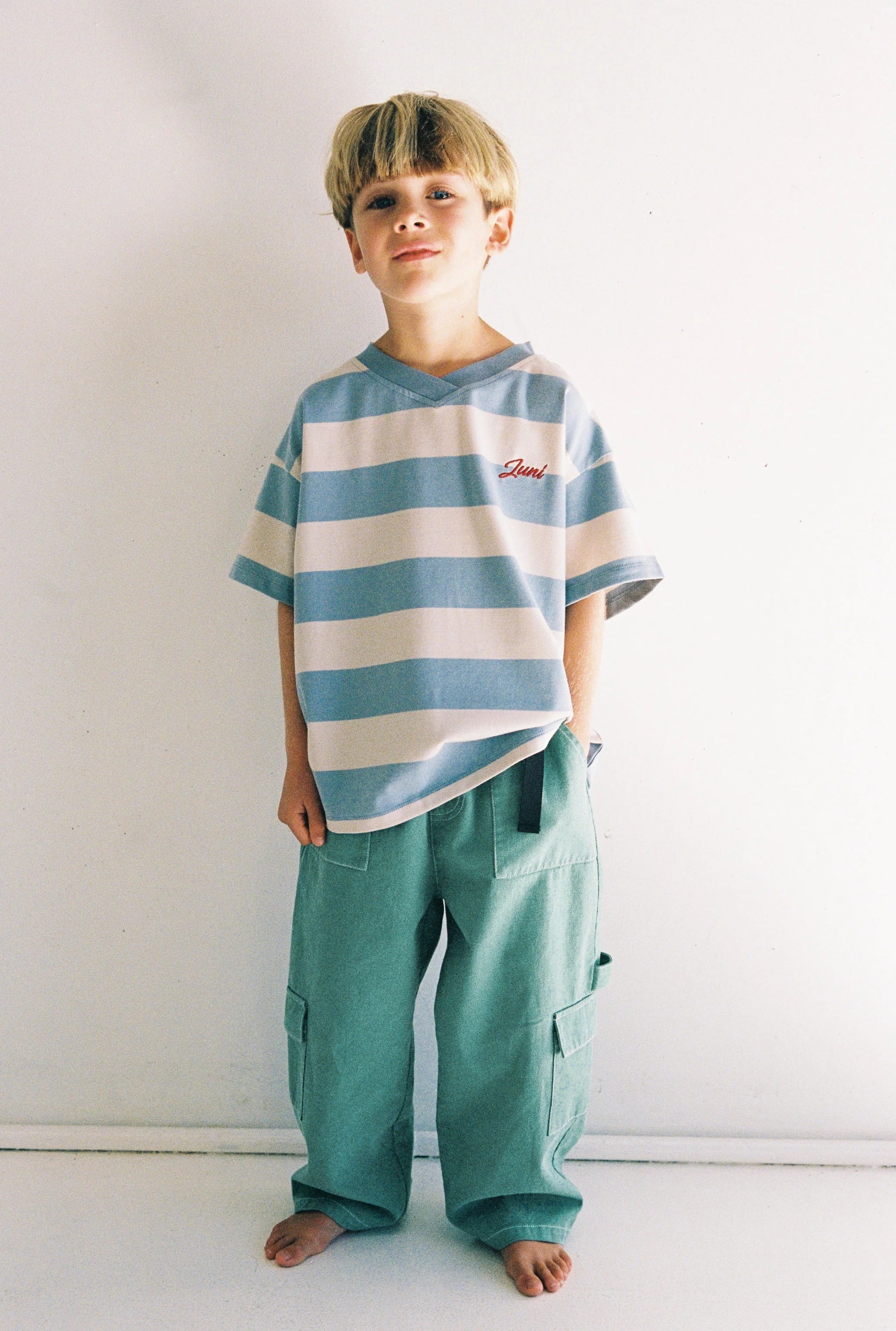 JUNI JNR - Scottie Pant Green