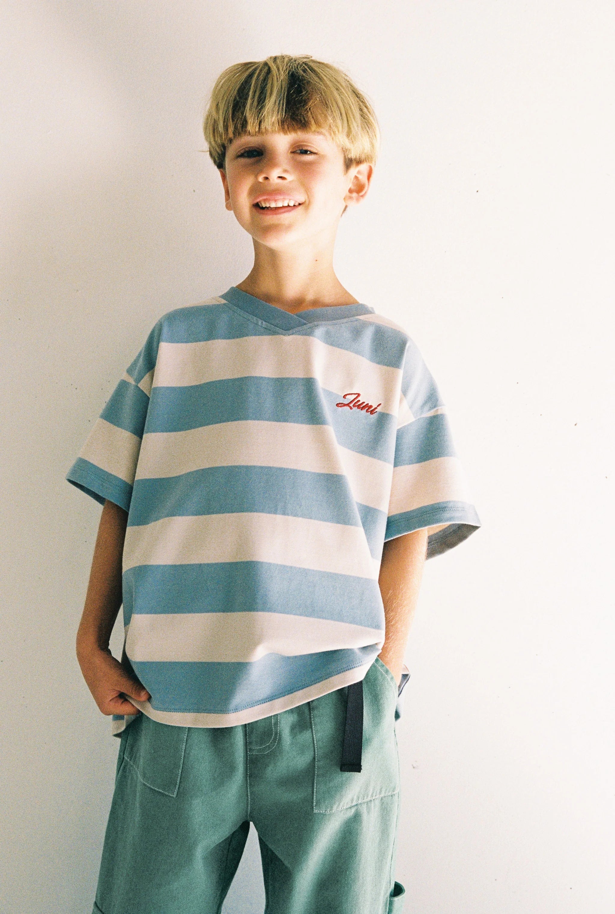 JUNI JNR - Luka Tee Stripe