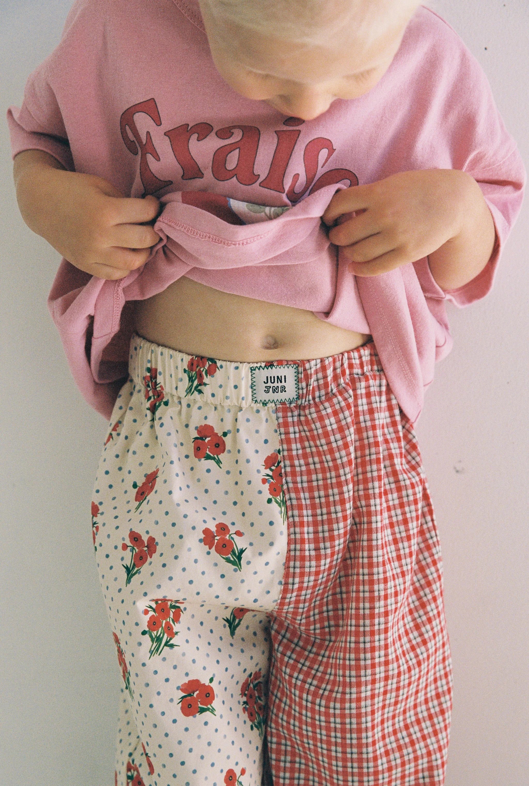 JUNI JNR - Cleo Pant Poppies