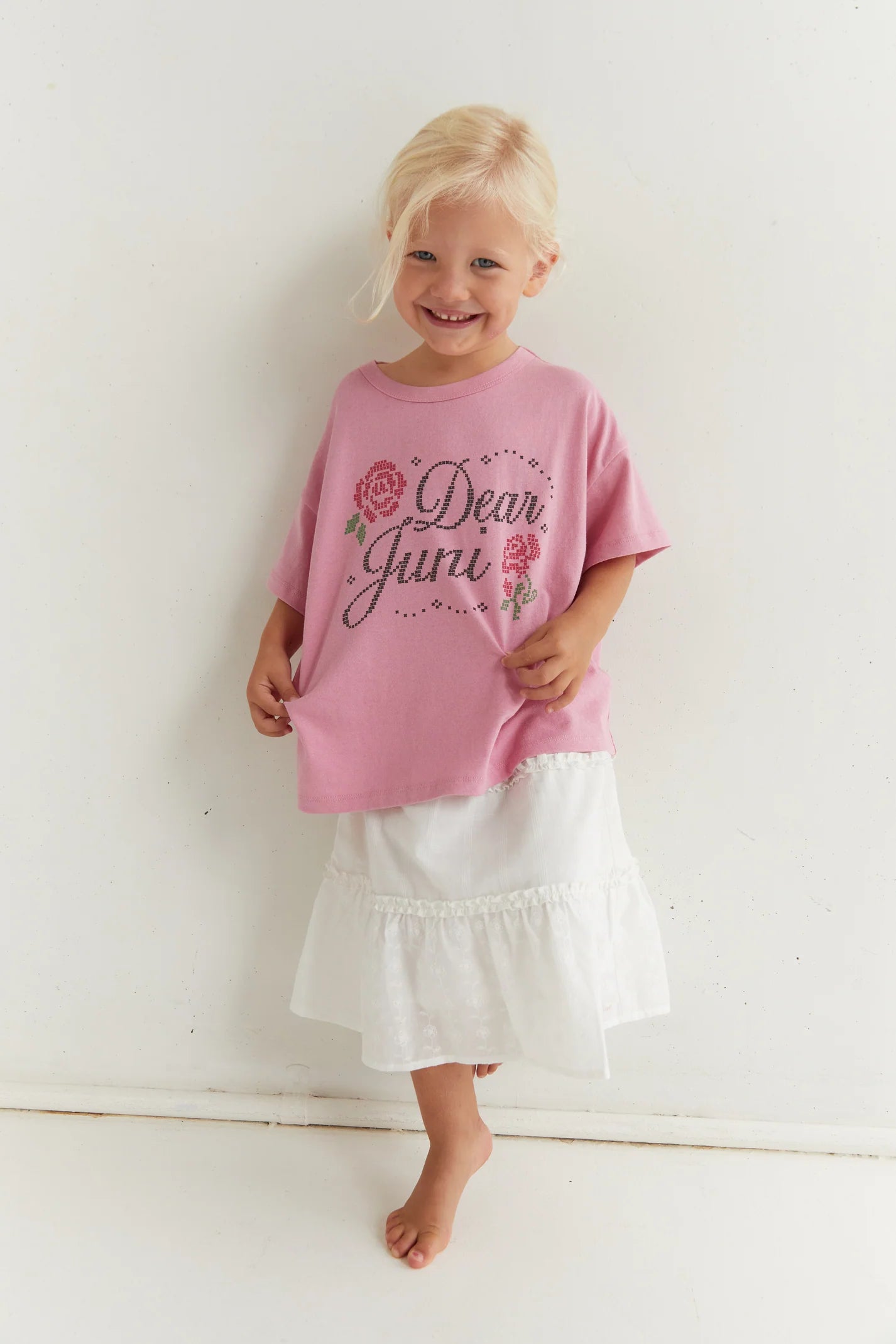 JUNI JNR - JNR Dear Juni Tee Pink