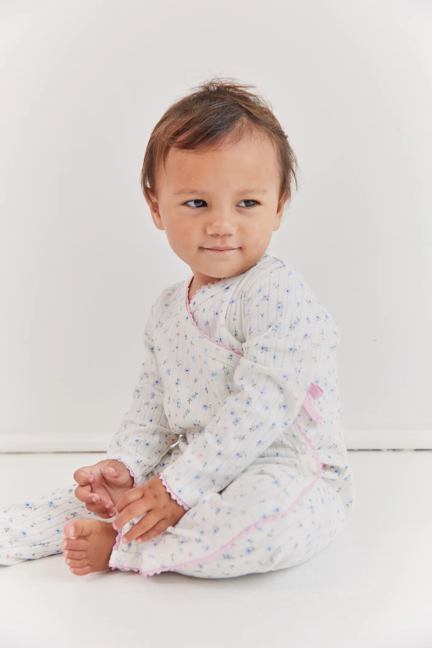 JUNI JNR - PRE-ORDER Meadow Onesie Ditsy Bloom