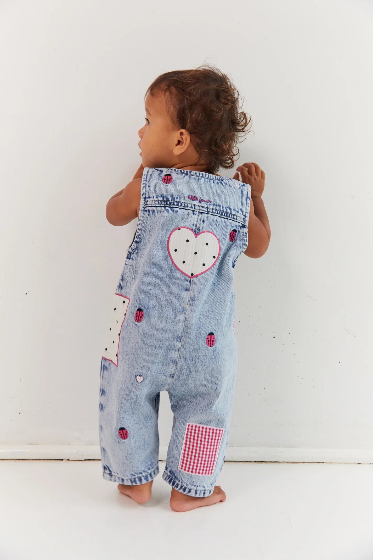 JUNI JNR - Charlie Overalls Lovebug