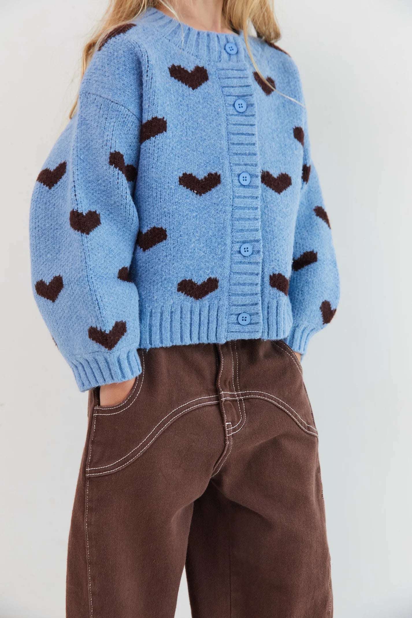 JUNI JNR - JNR Sweetheart Cardigan