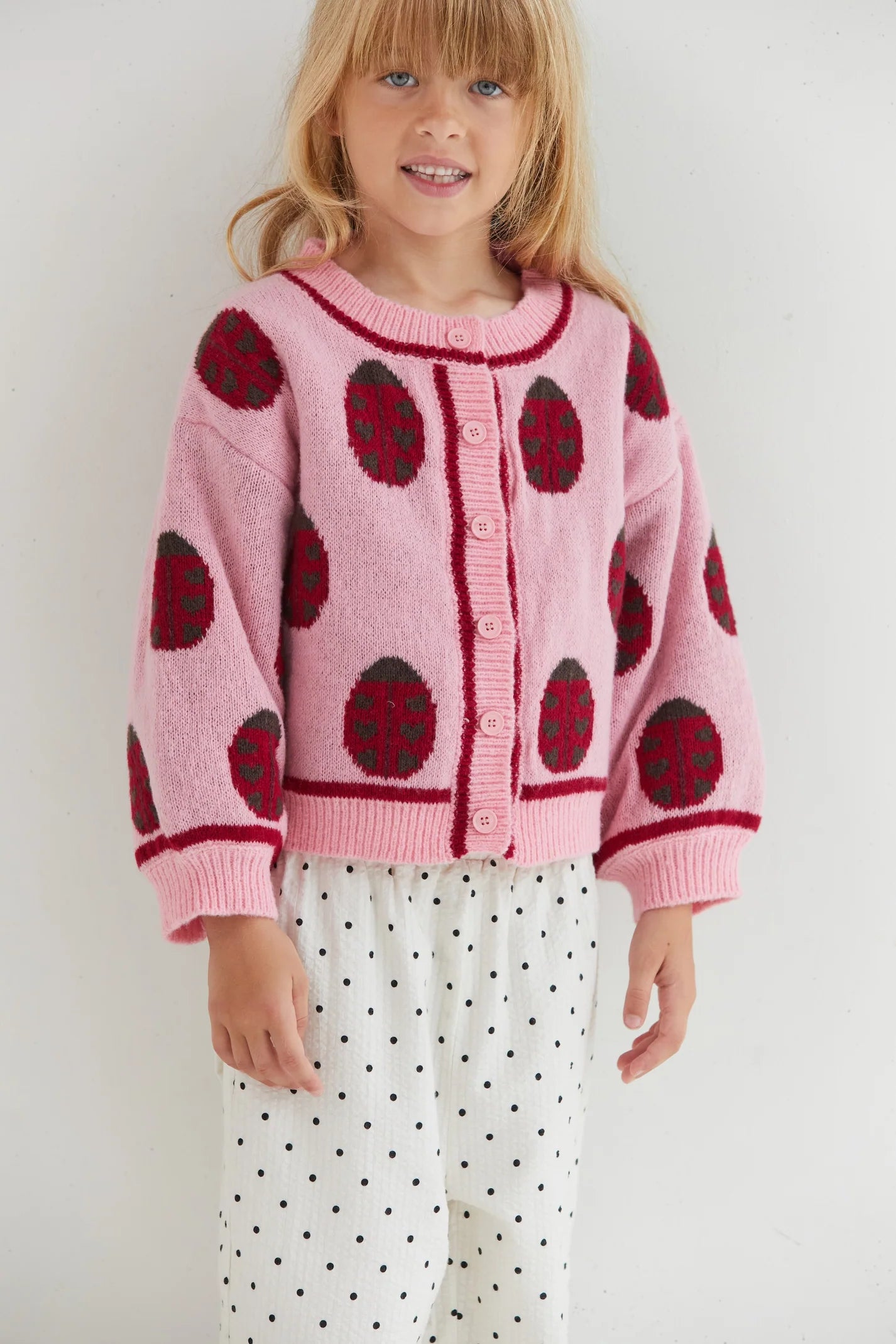 JUNI JNR - Love Bug Cardigan