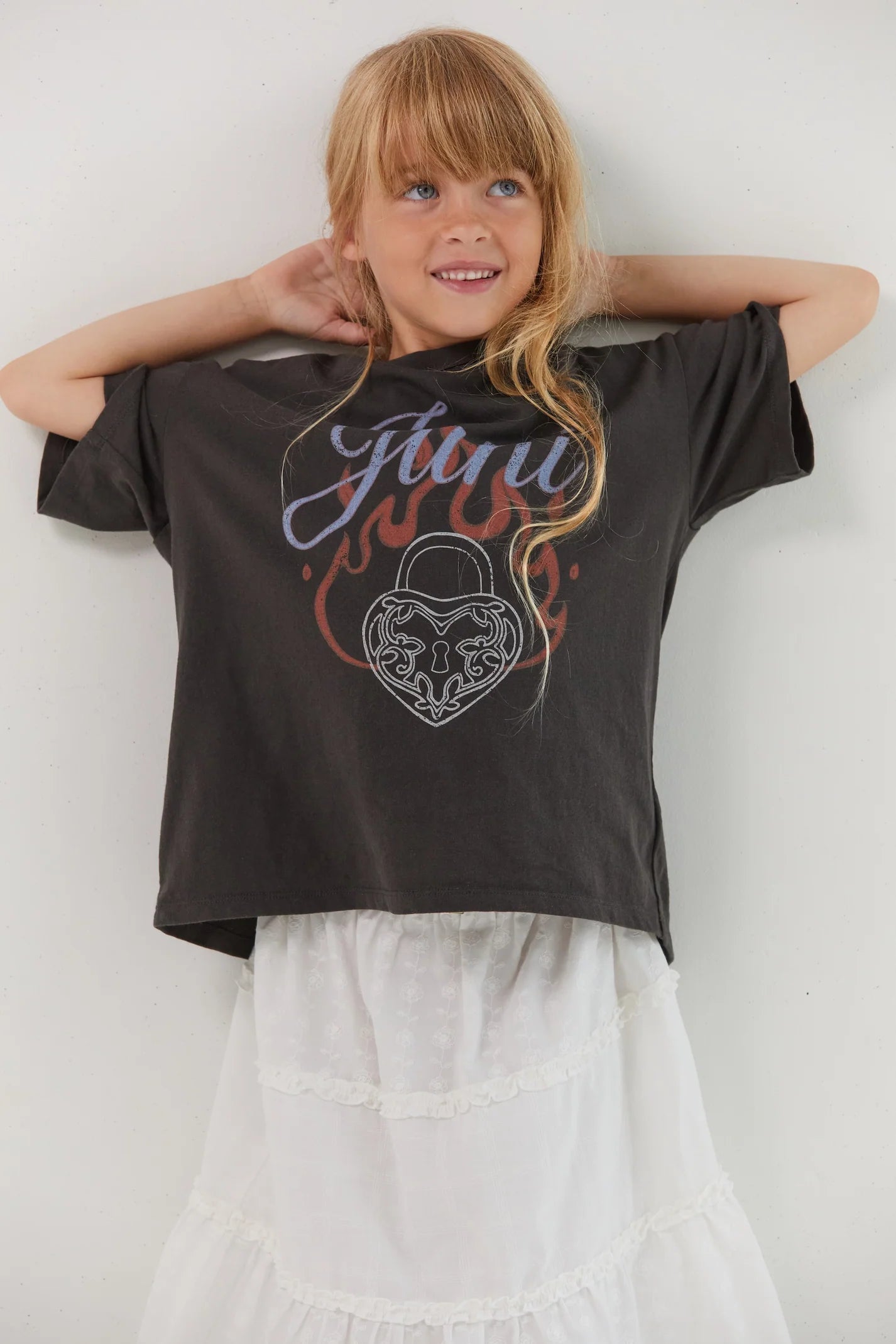 JUNI JNR - Hearts On Fire Tee