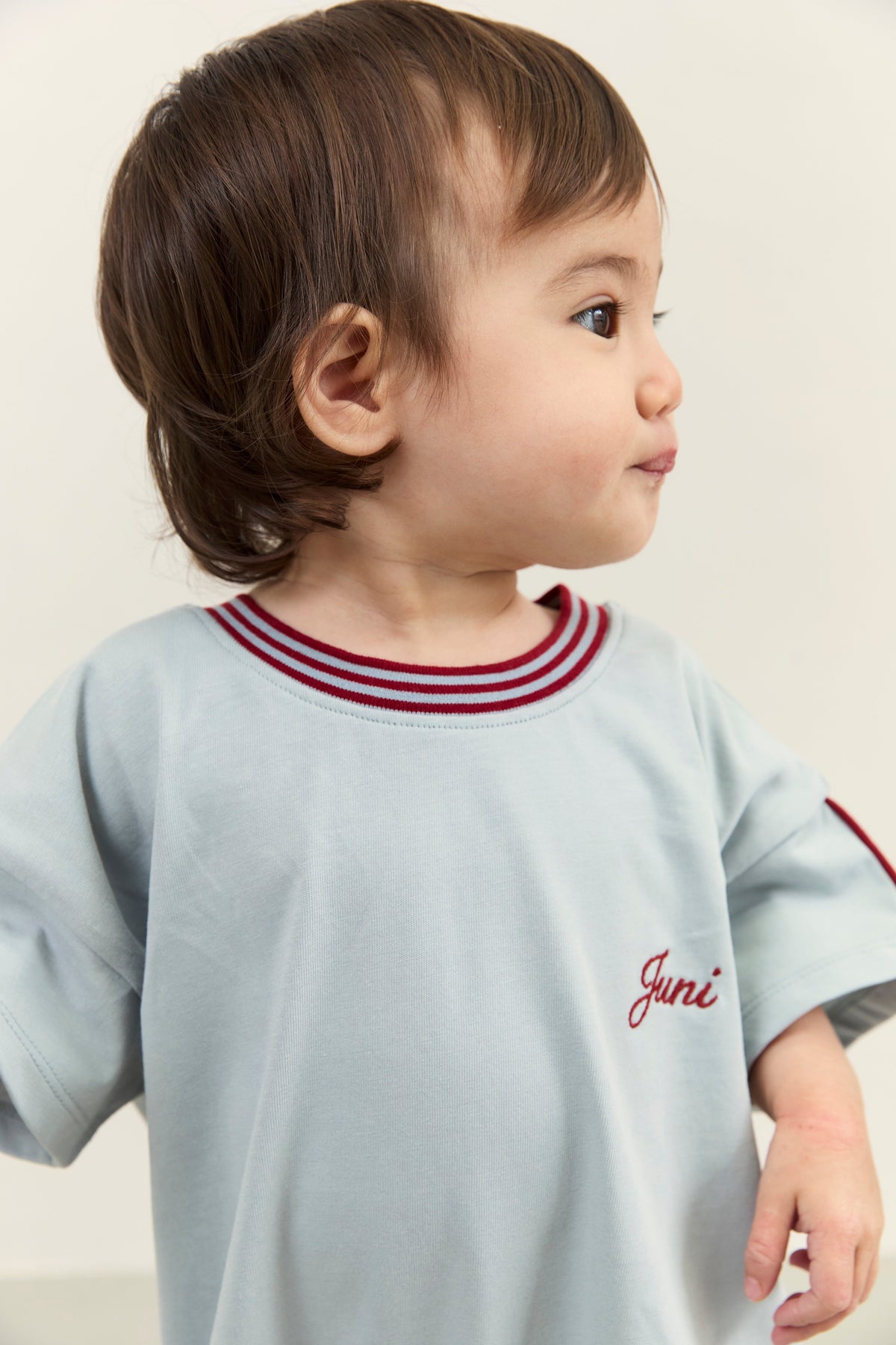 Juni JNR Riley T-Shirt Romper Dusty Blue