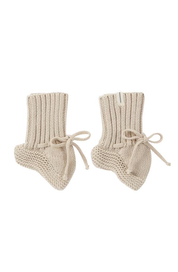 Knit Booties Soy