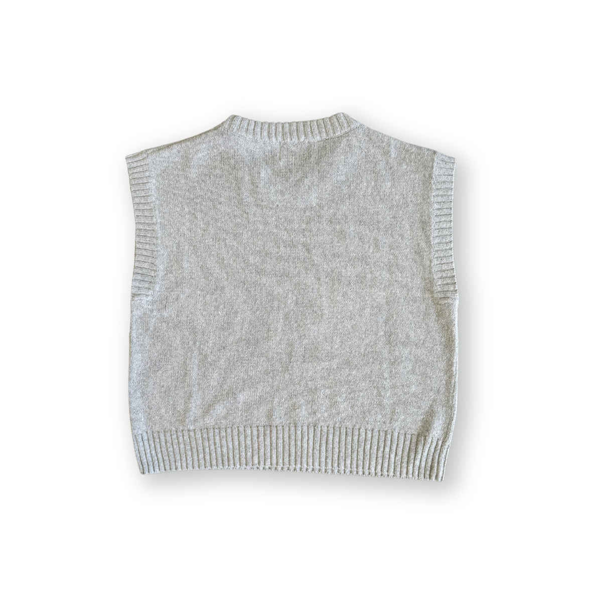 Grown - Ladies Jersey Knit Vest Stone