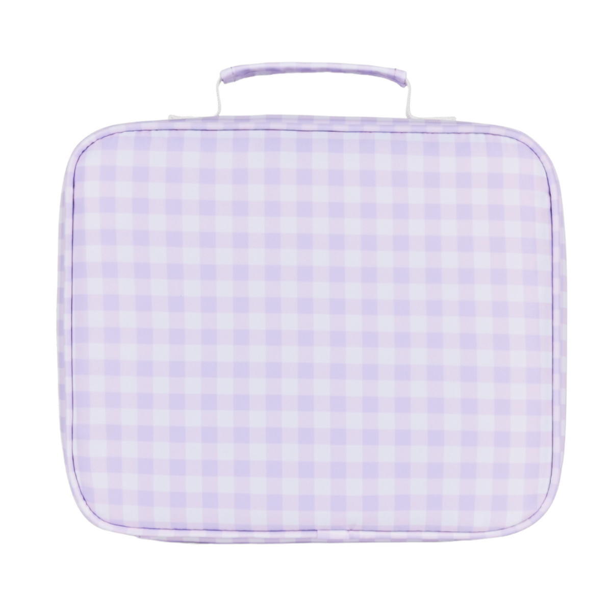 Kinnder Junior Insulated Lunch Bag in Lilac Gingham