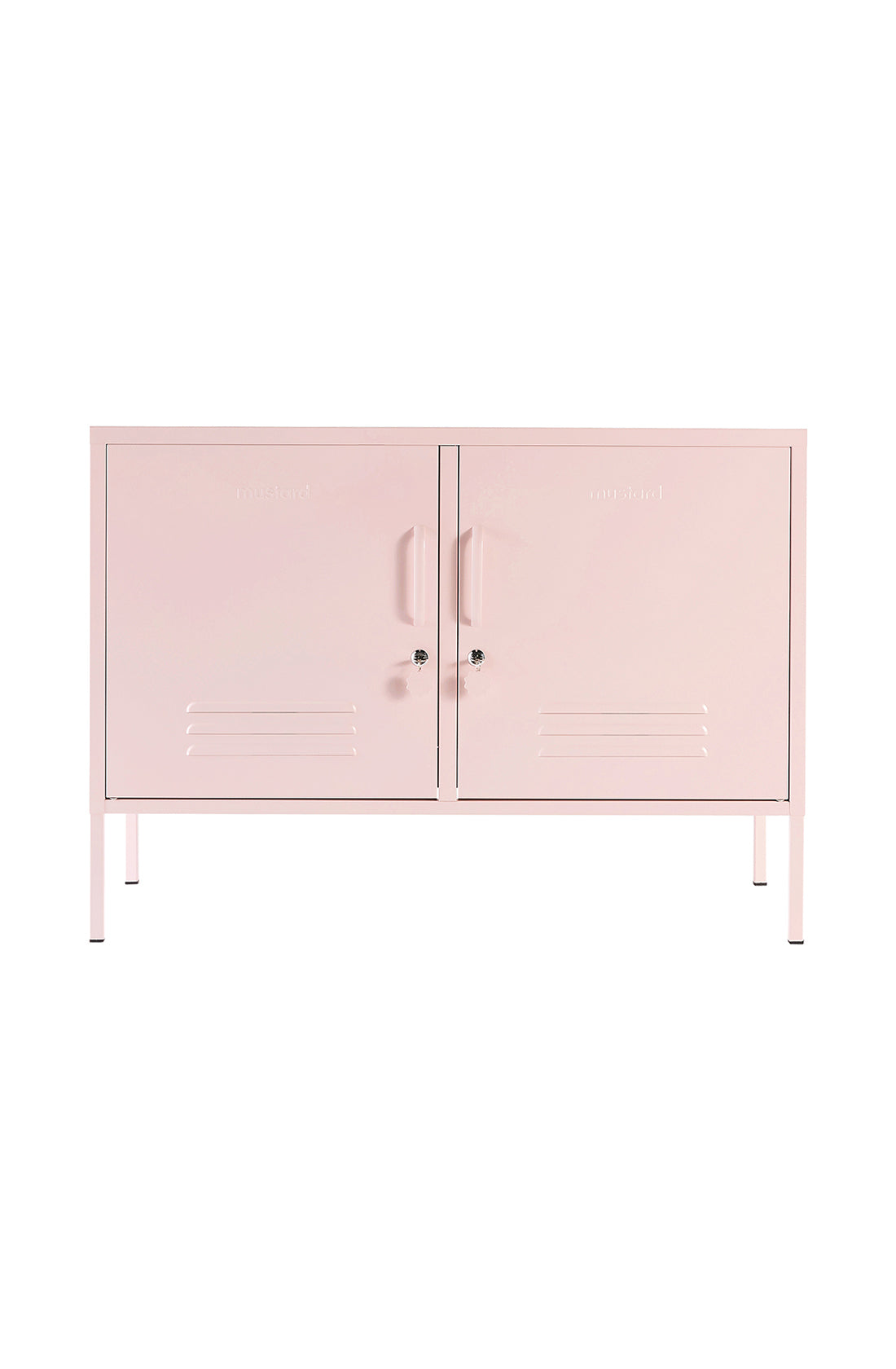 The lowdown locker in blush.