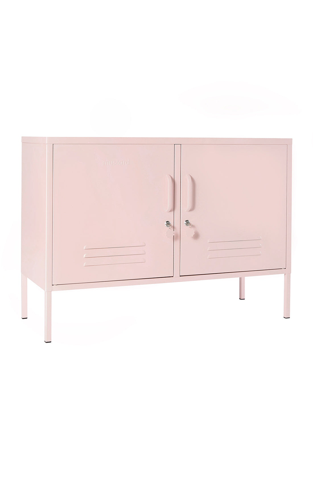 The lowdown locker in blush.