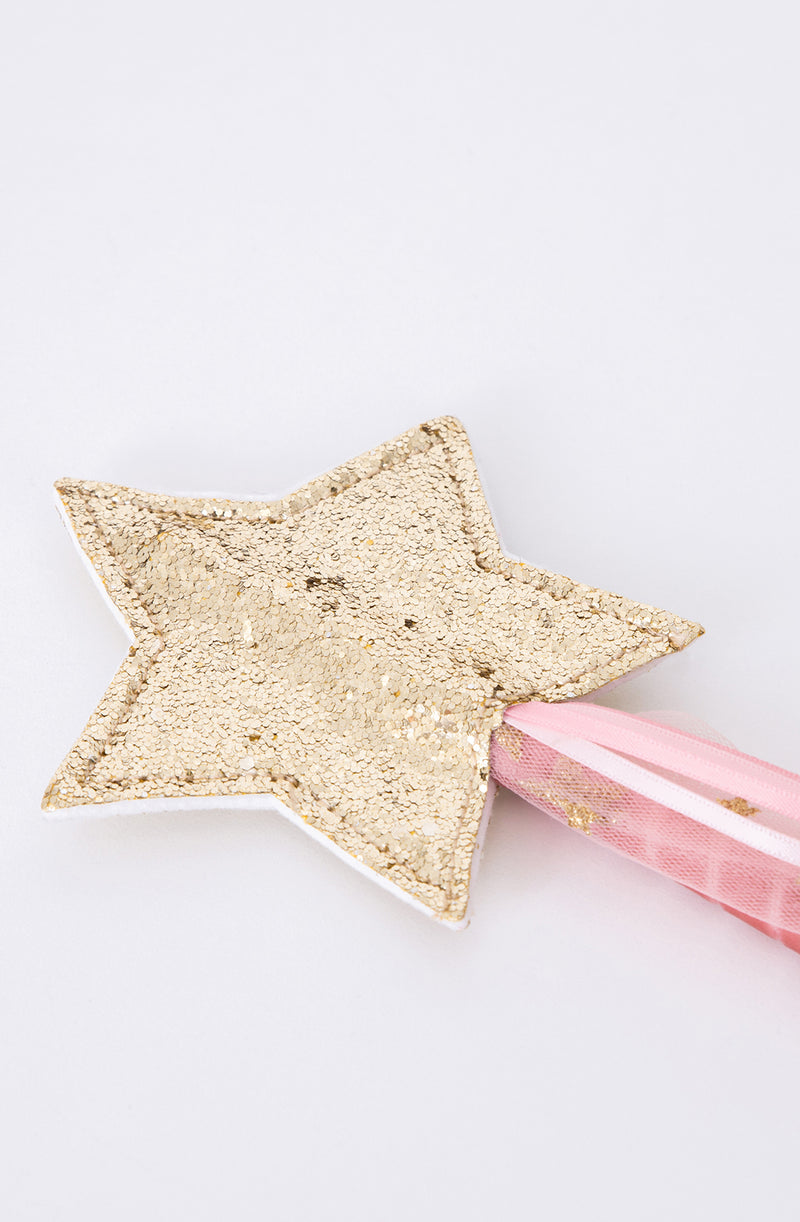 Tulle Star Wand Pink