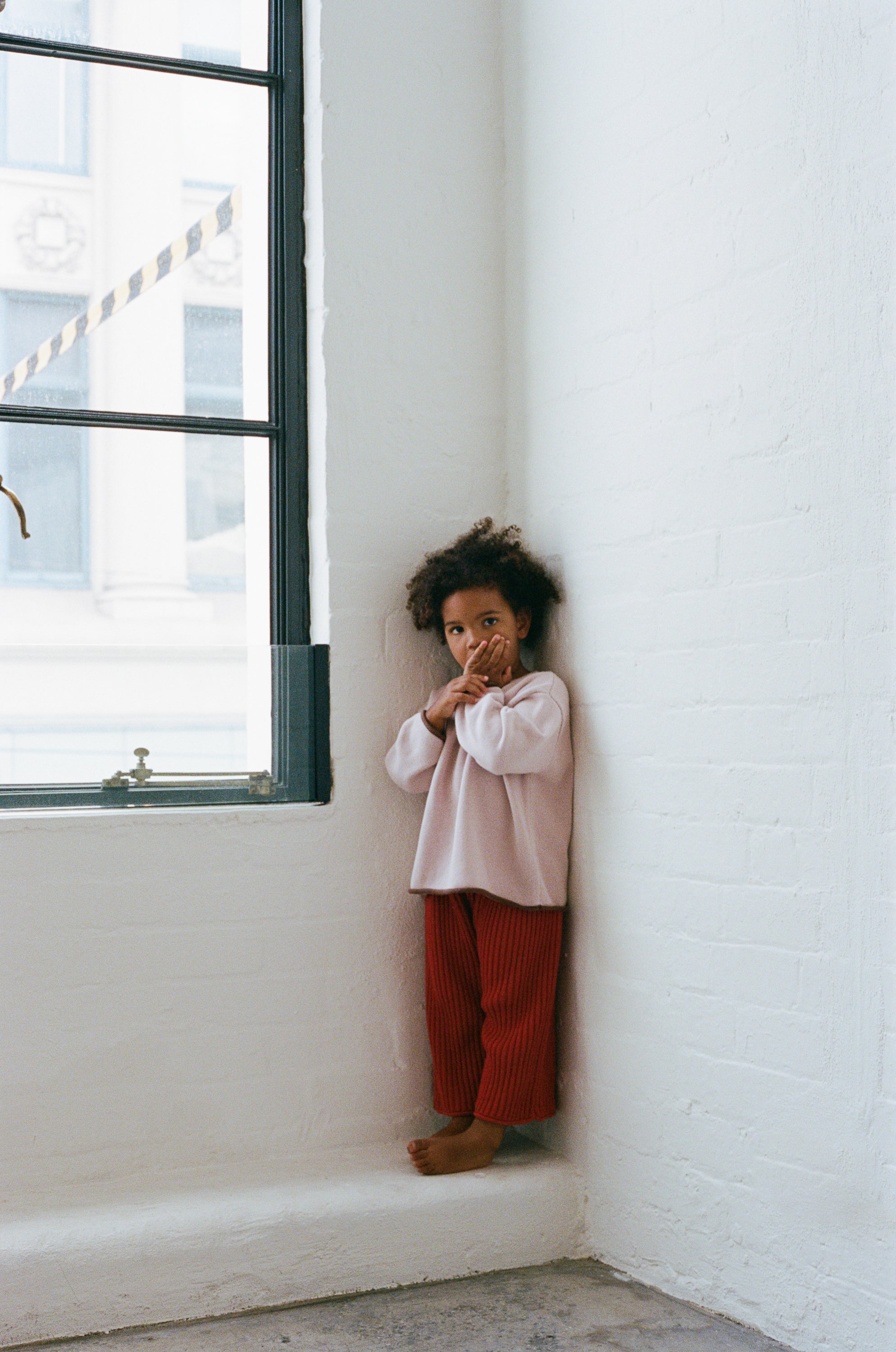 Illoura the Label - Essential Knit Jumper Dusty Pink - Size 7
