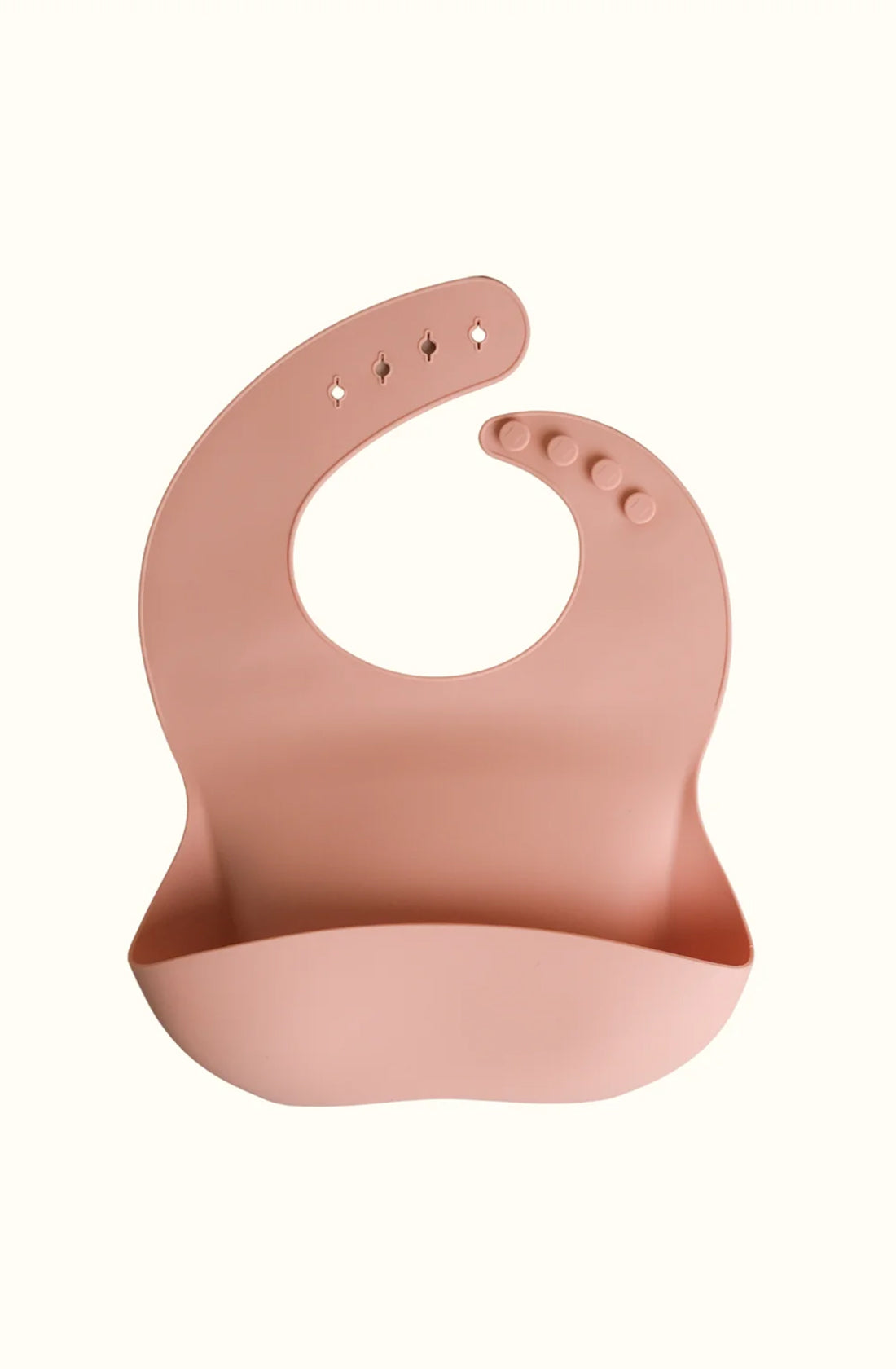 ROMMER Silicone Bib in Melon.