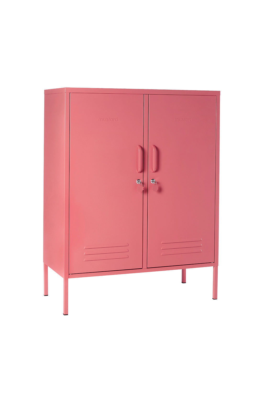 The midi locker in berry.