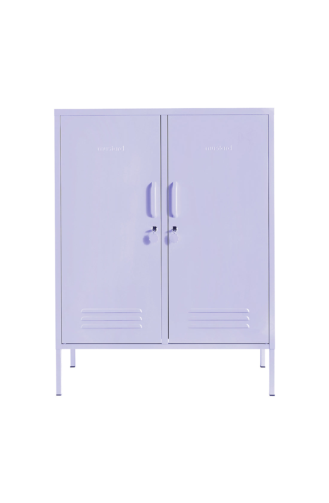 The midi locker in lilac.