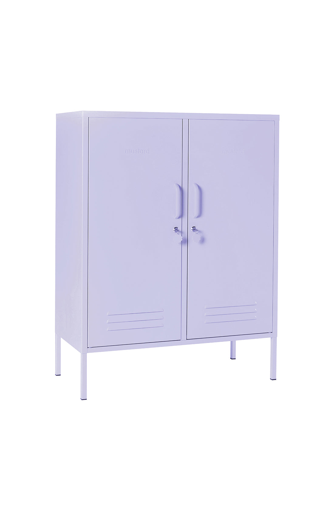 The midi locker in lilac.