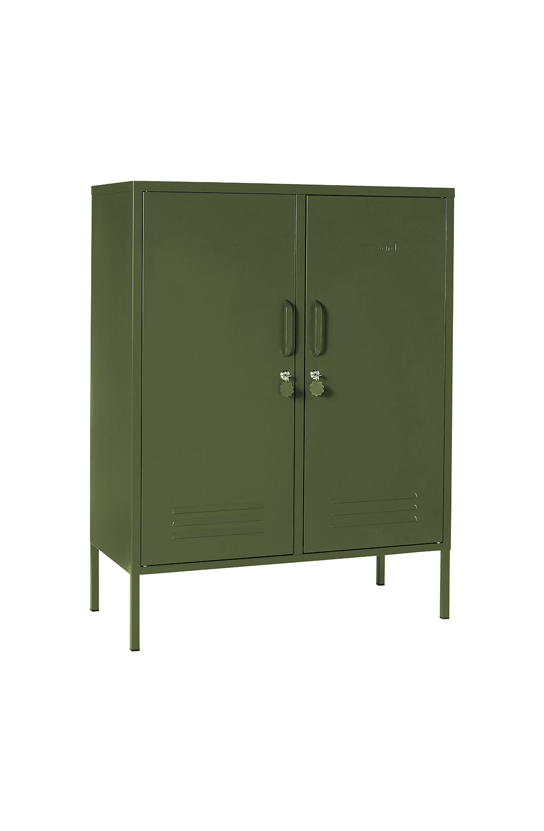 The midi locker in olive.