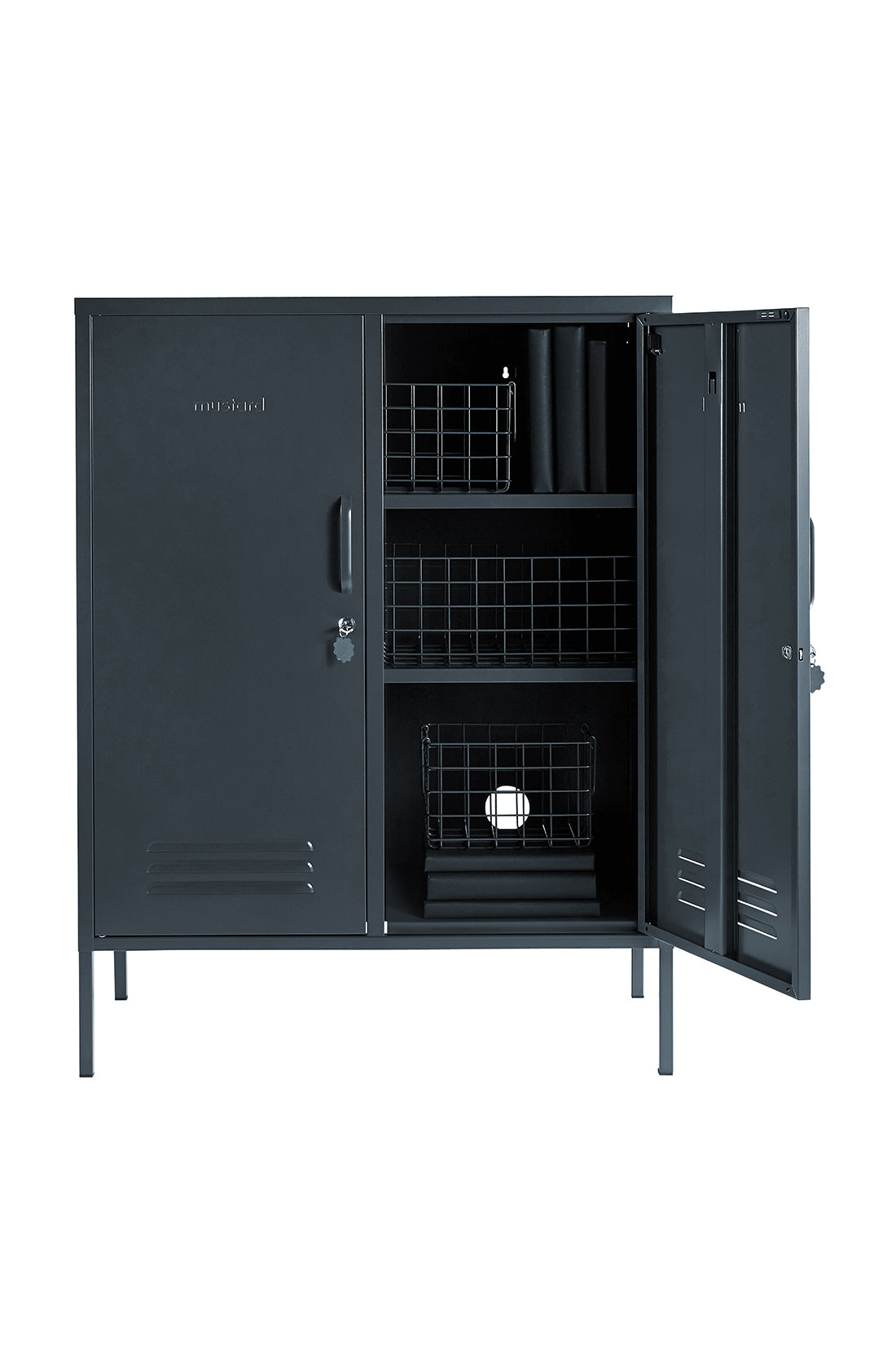 The midi locker in slate.