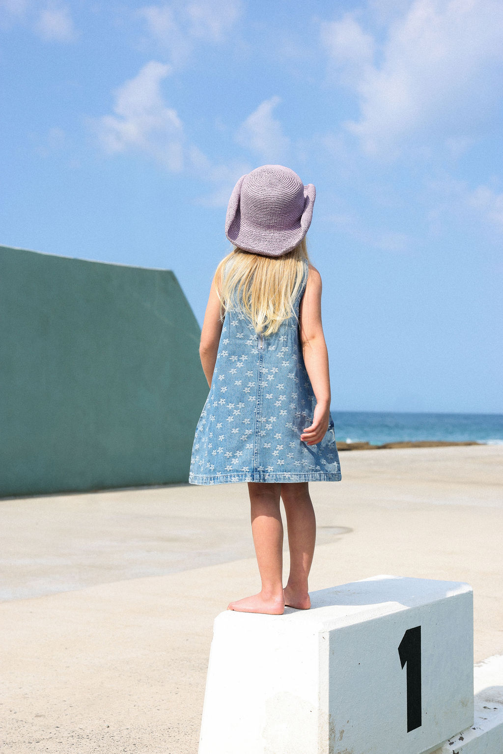Grown - Daisy Denim Shift Dress