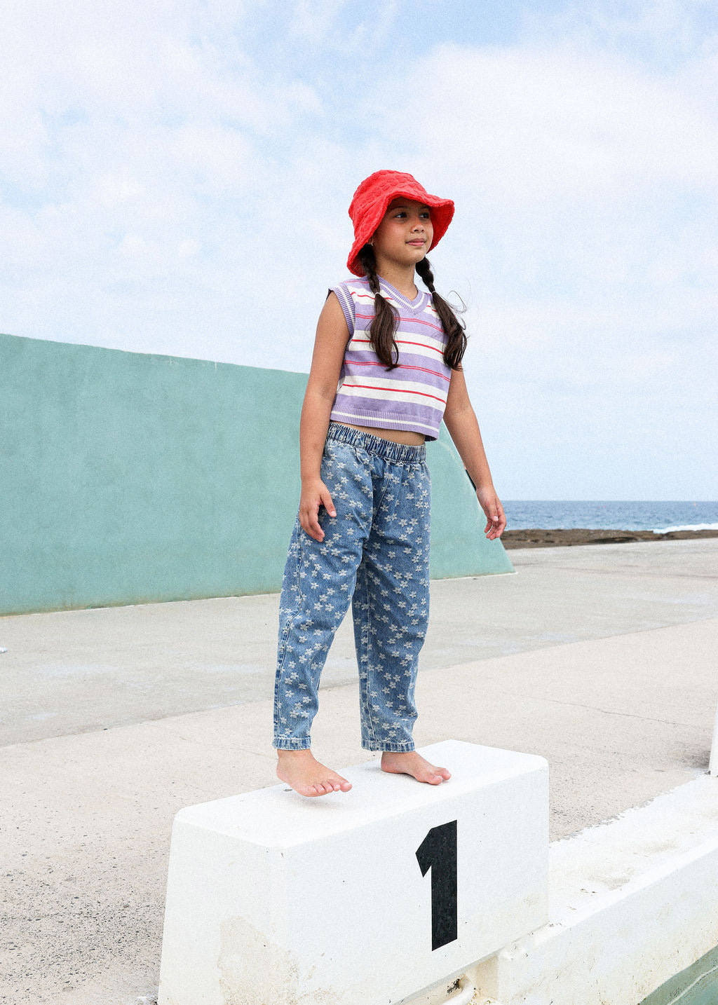 Grown - Daisy Denim Balloon Pant
