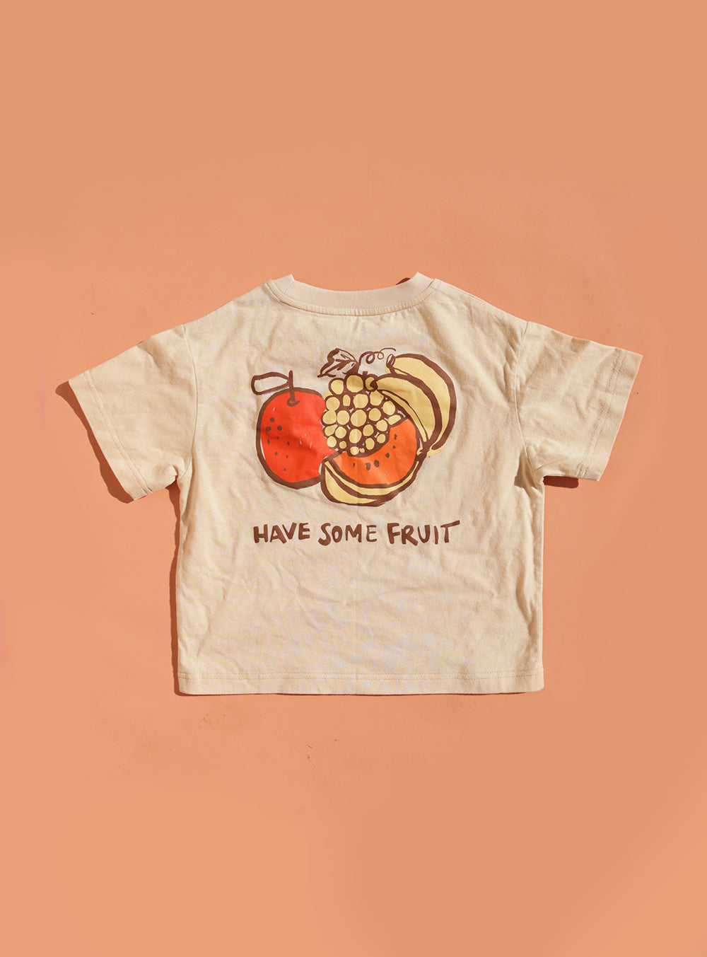 Small Swim Club - Mum I'm Hungry T-Shirt Cream