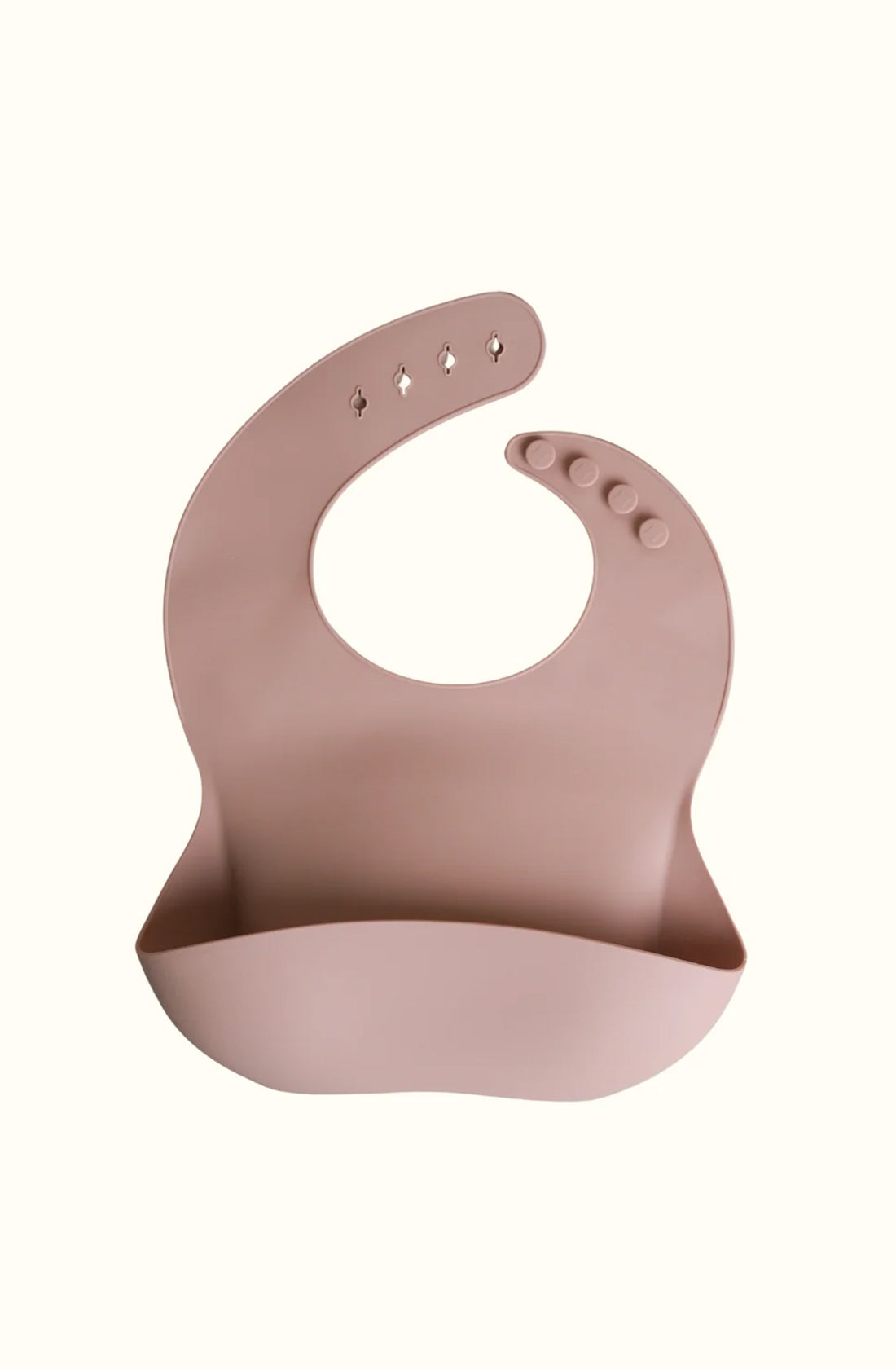 ROMMER Silicone Bib in Nude.