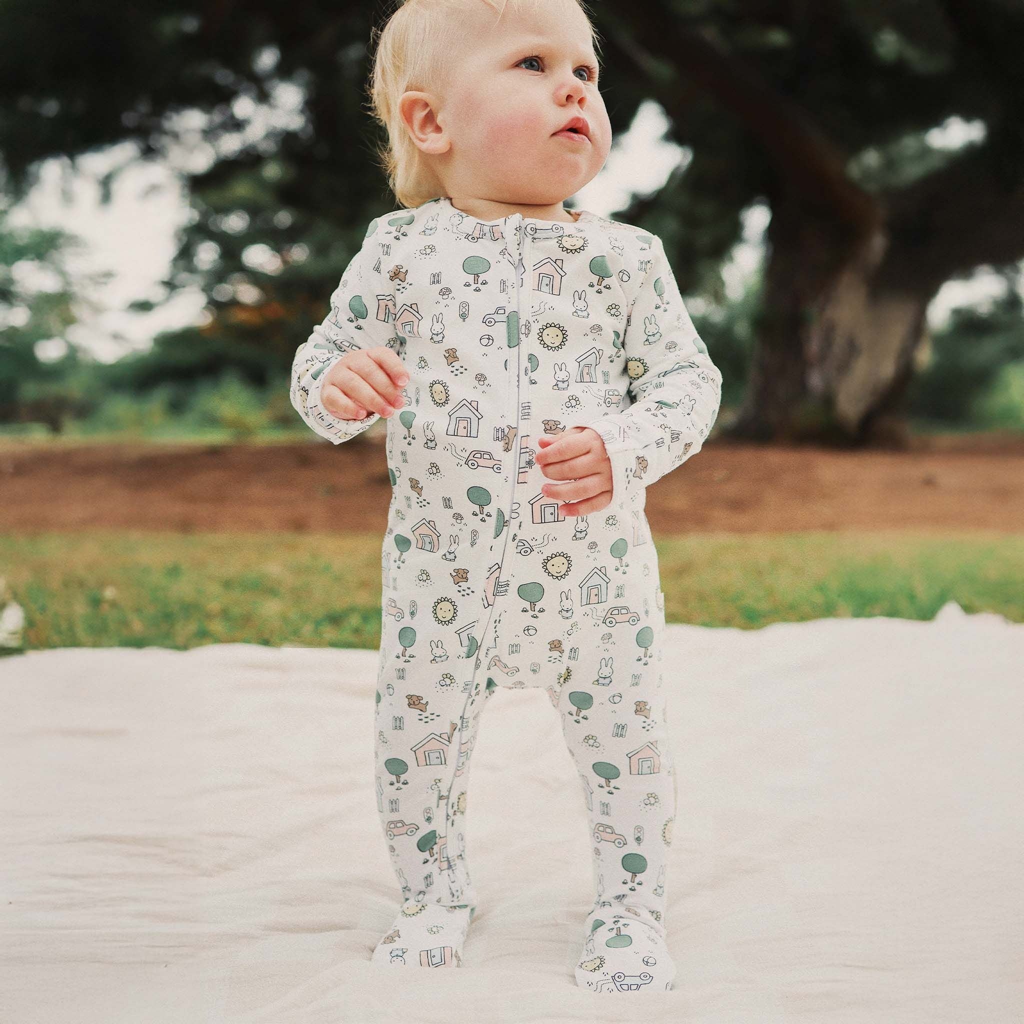 Kynd Baby - Miffy Day Or Night Onesie Pristine