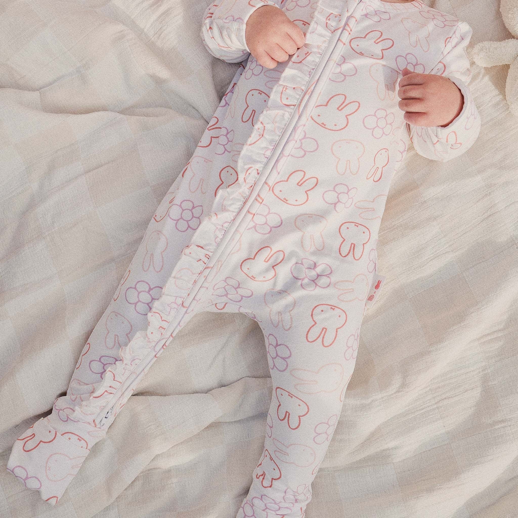Kynd Baby - Miffy Onesie With Frill Pristine