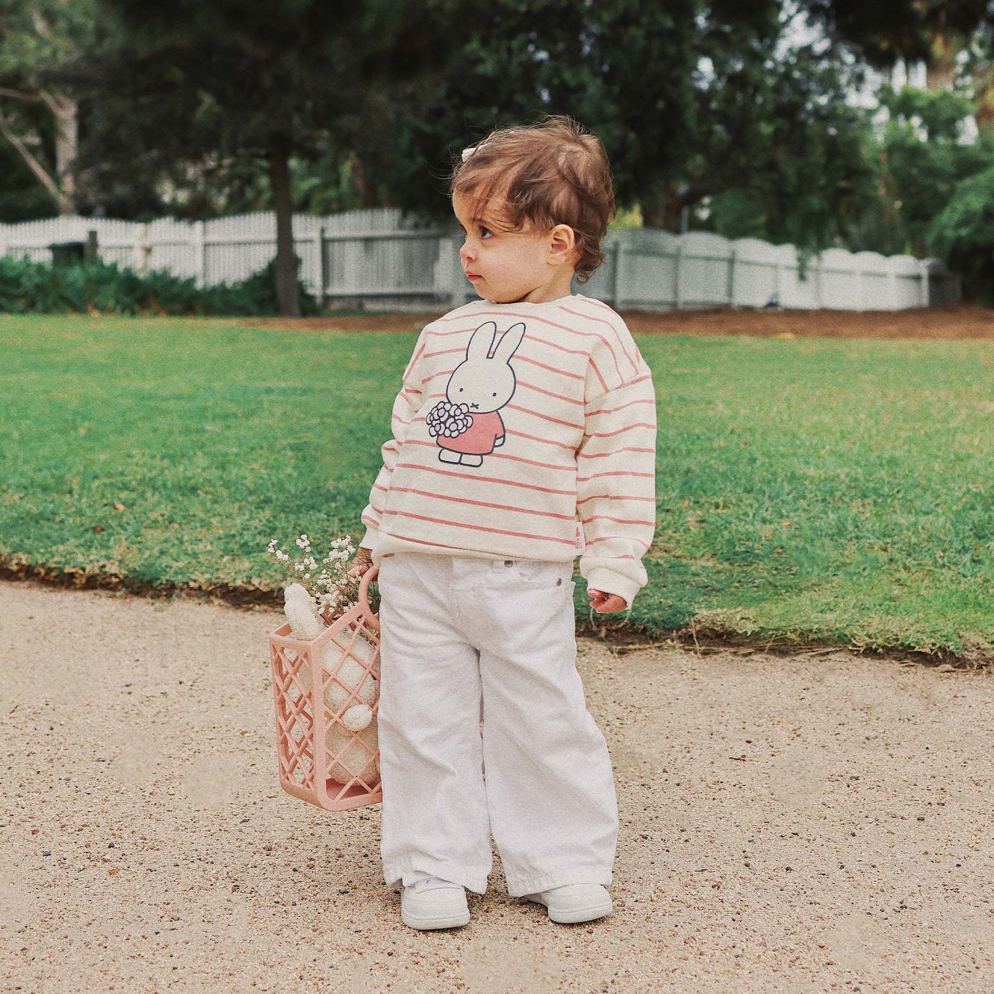 Kynd Baby - Miffy Fleece Jumper Strawberry Pink