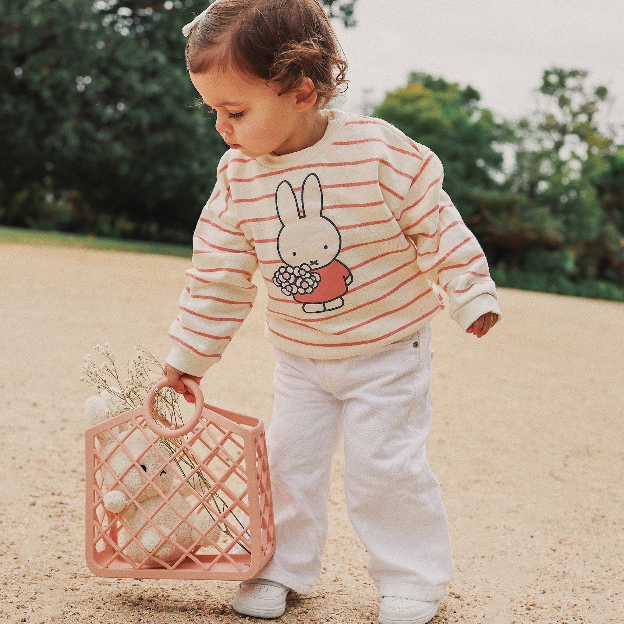 Kynd Baby - Miffy Fleece Jumper Strawberry Pink