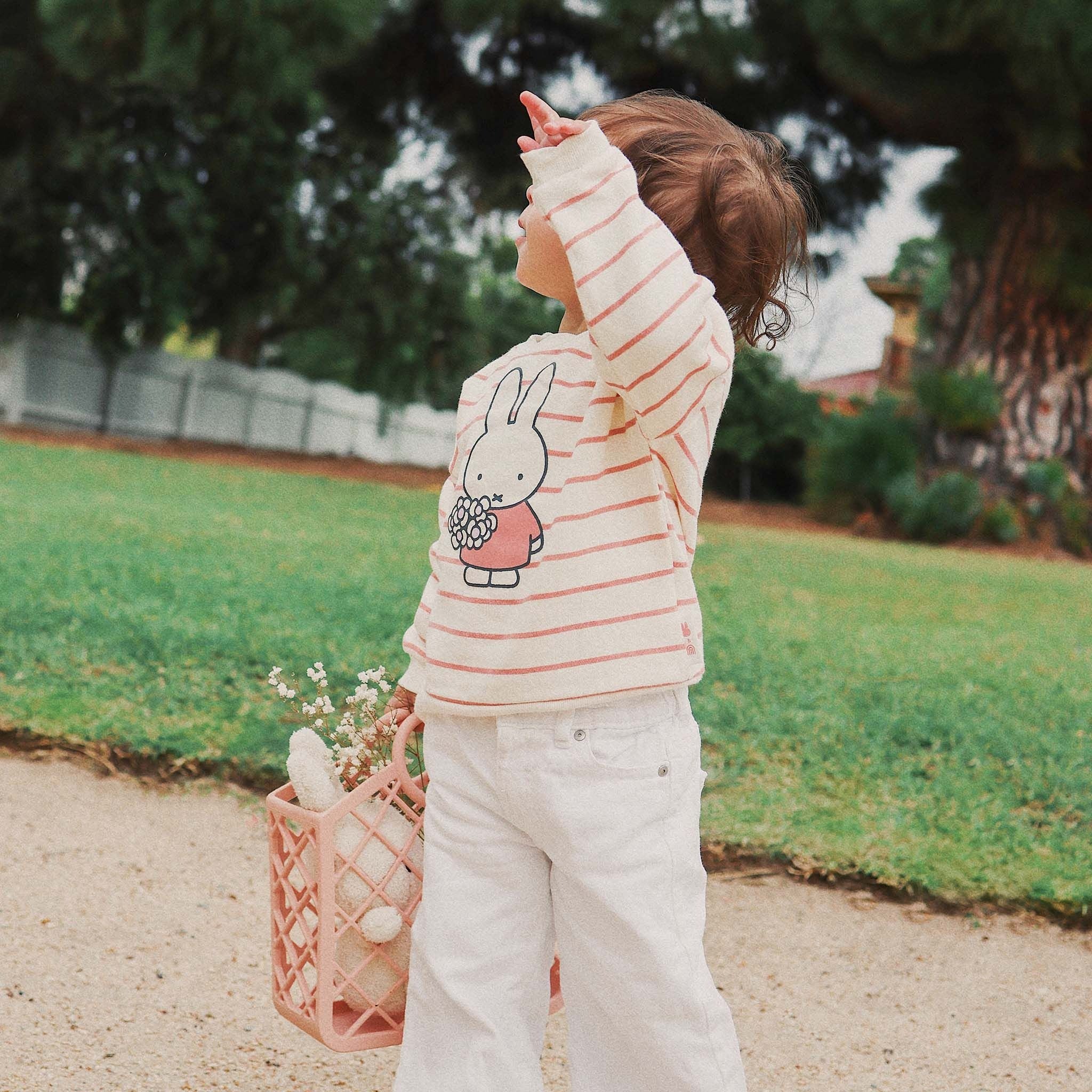 Kynd Baby - Miffy Fleece Jumper Strawberry Pink