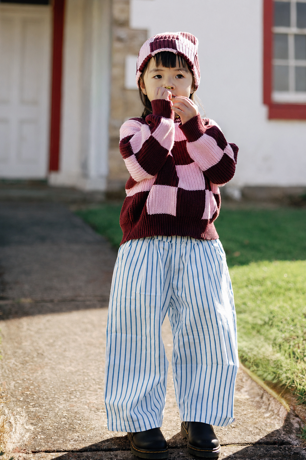 PRE-ORDER Sunday Siblings - Ninch Pants Blue