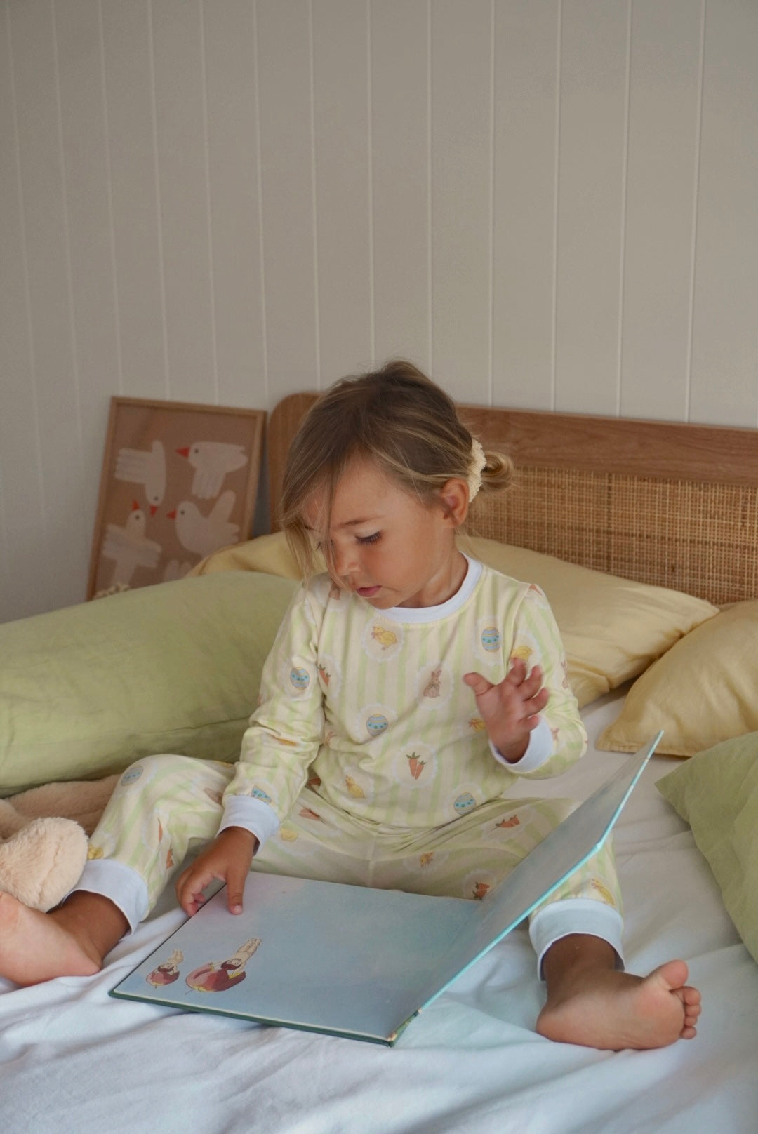 Bay Kids - Kids Sleepwear Set Carrot Patch Stripe