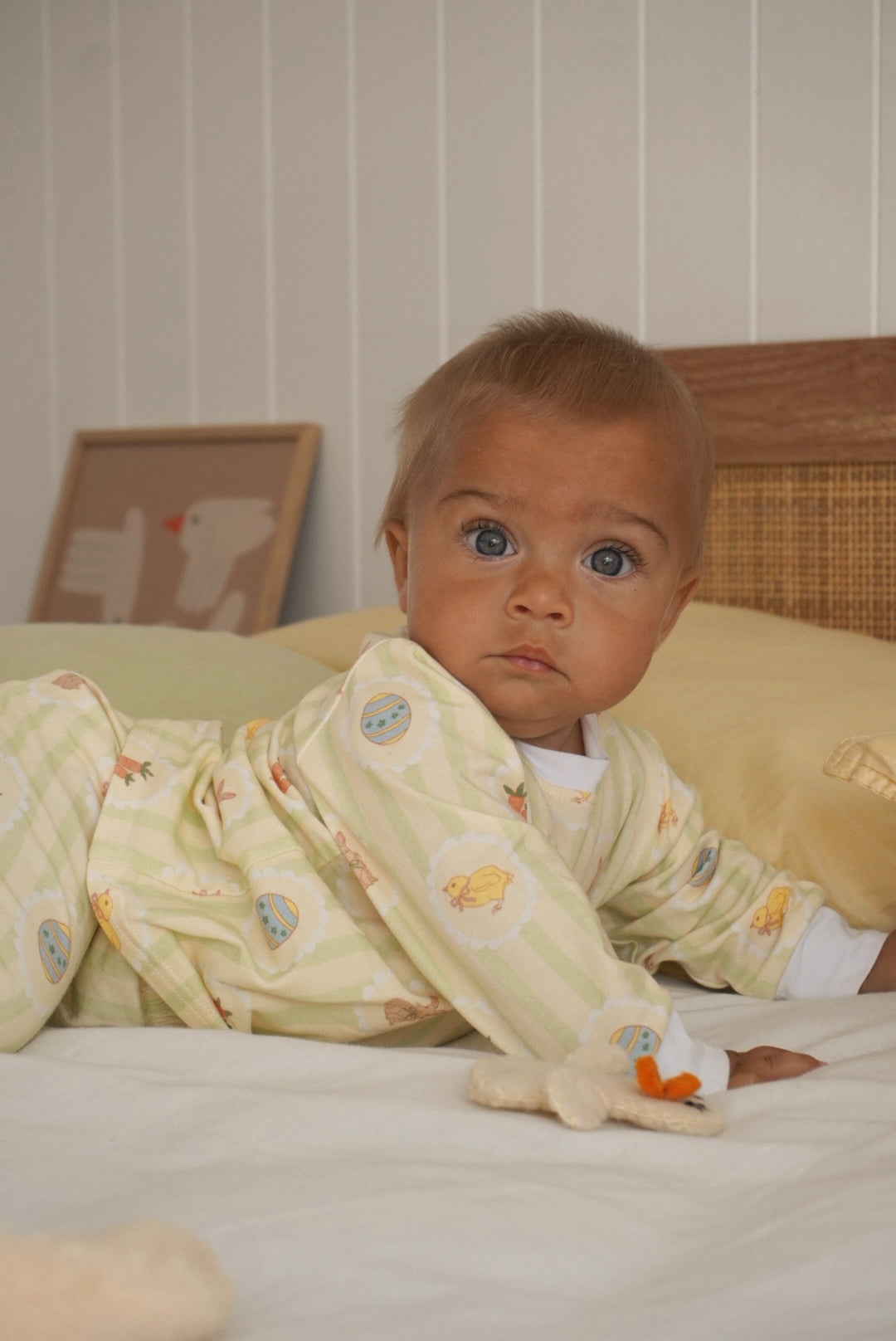 Bay Kids - Kids Sleepwear Set Carrot Patch Stripe