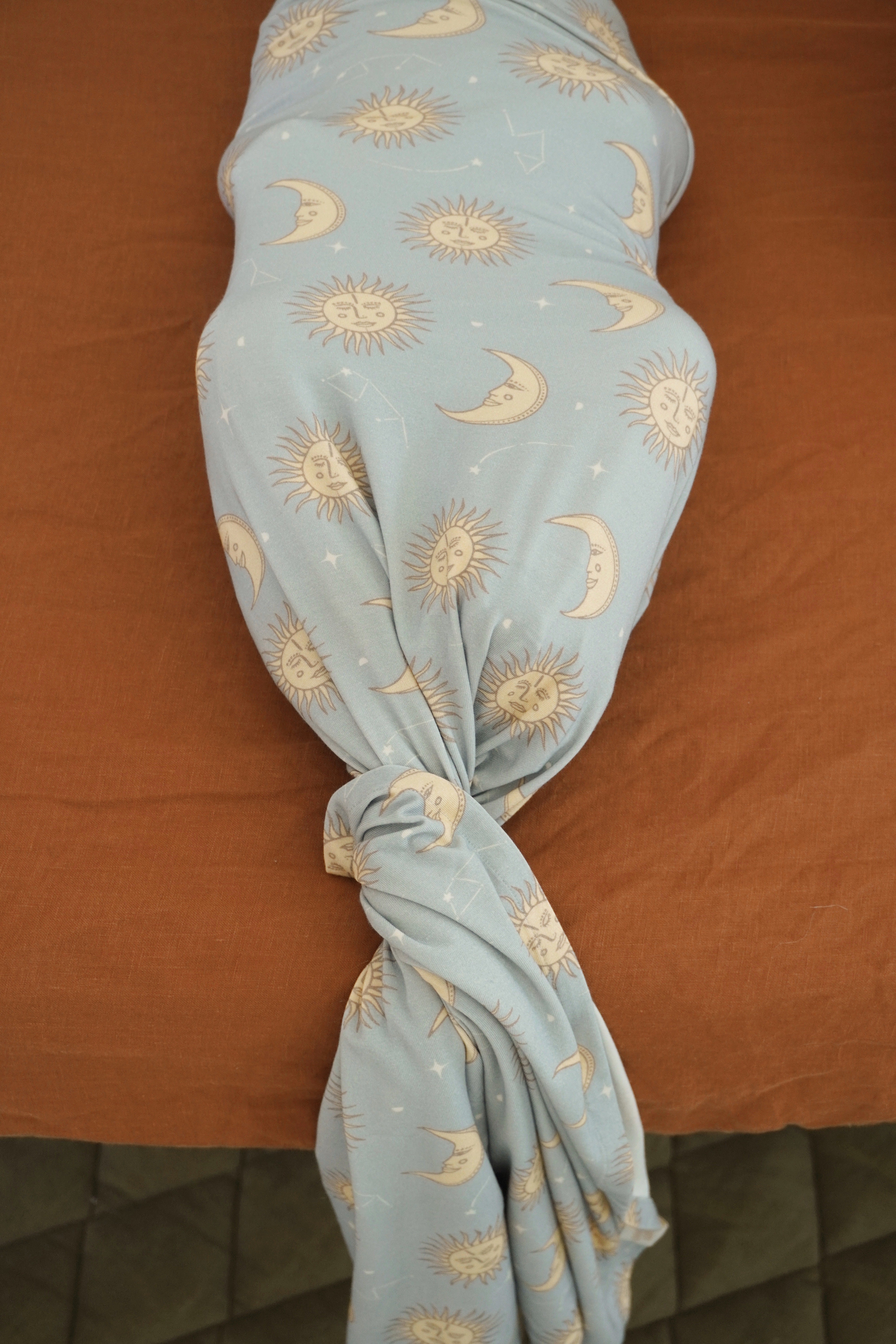 Celestial Swaddle Dusty Blue