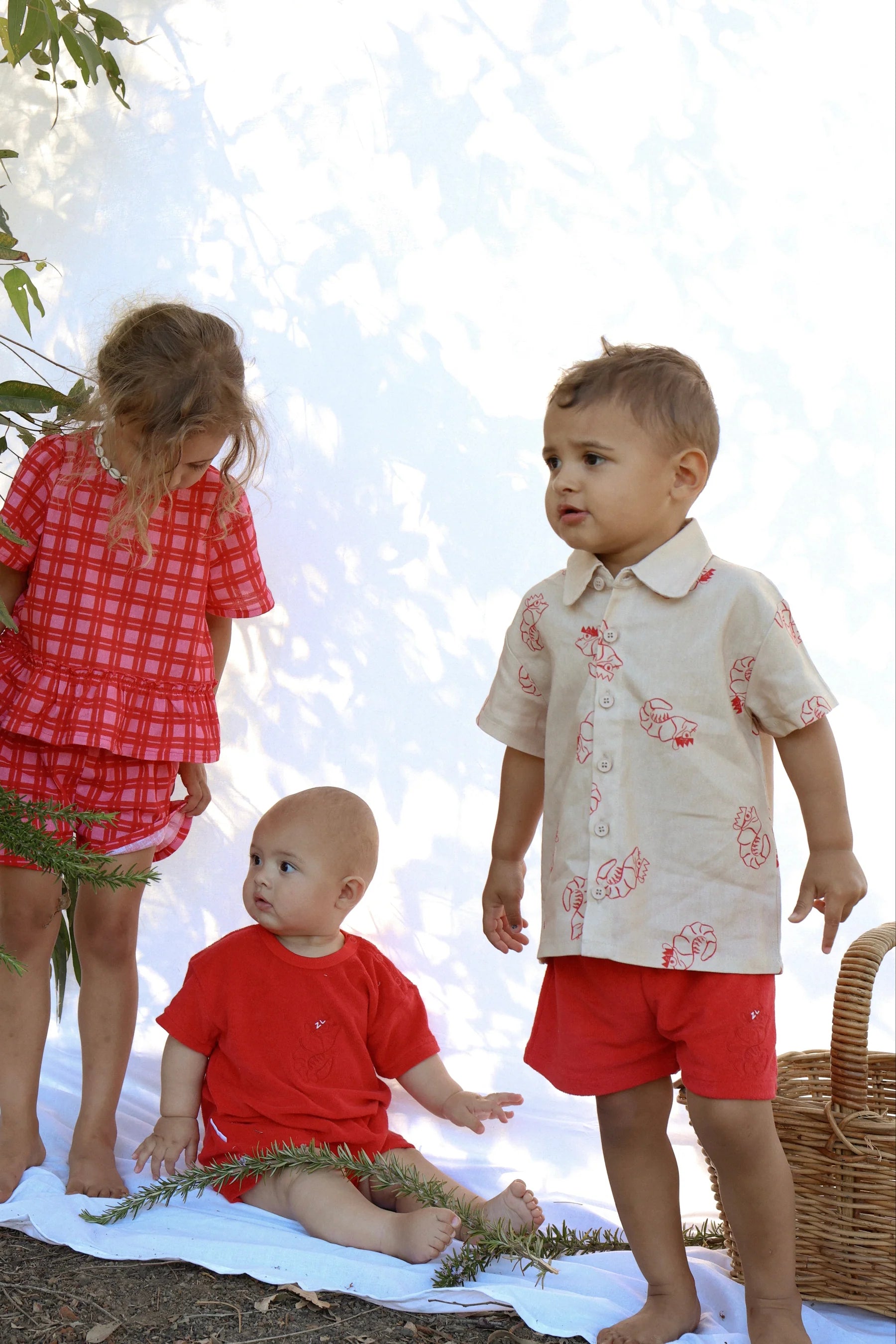 Ziggy Lou - Shawn The Prawn Playsuit