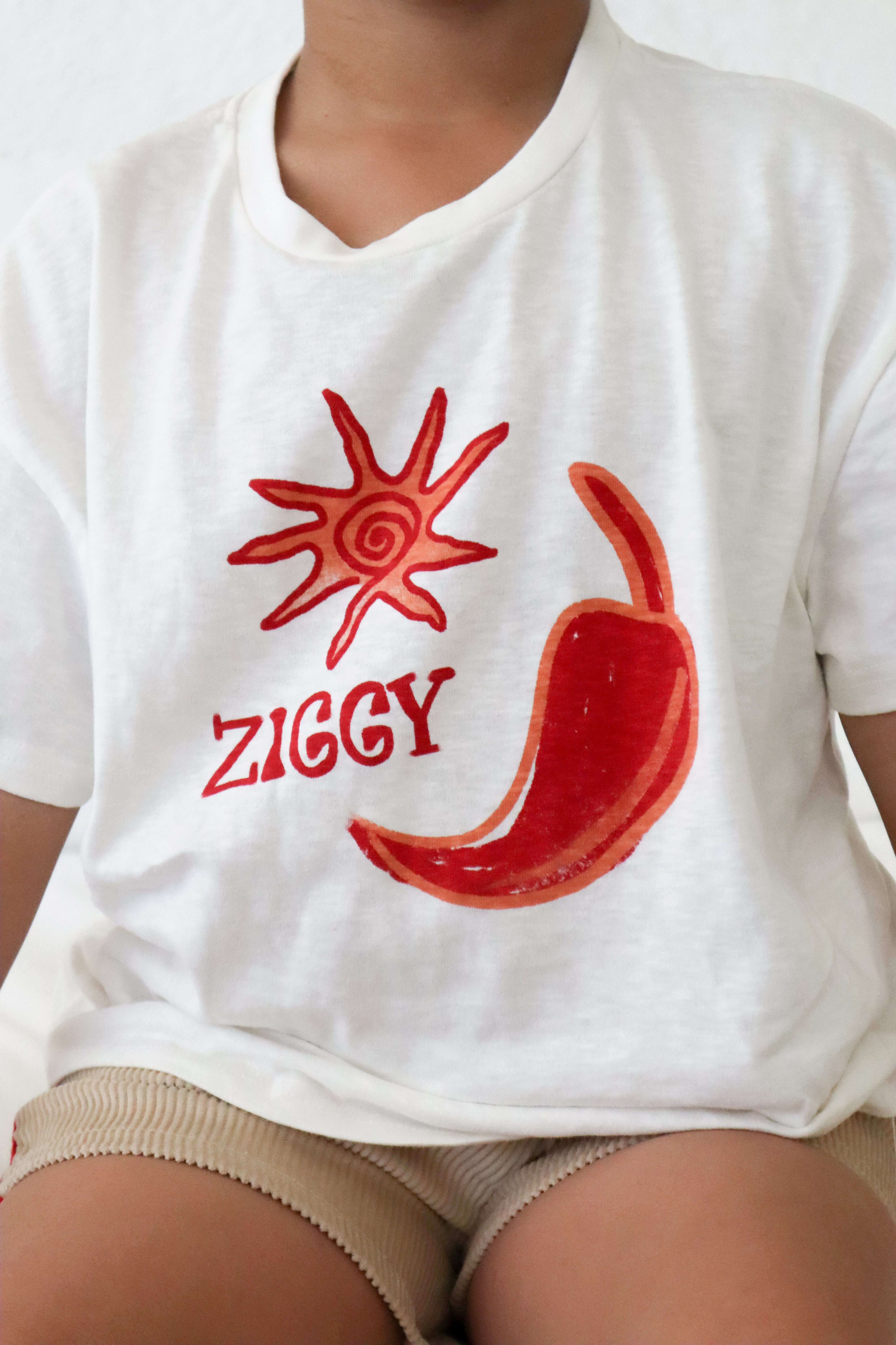 Ziggy Lou ~ Print Tee Chilli