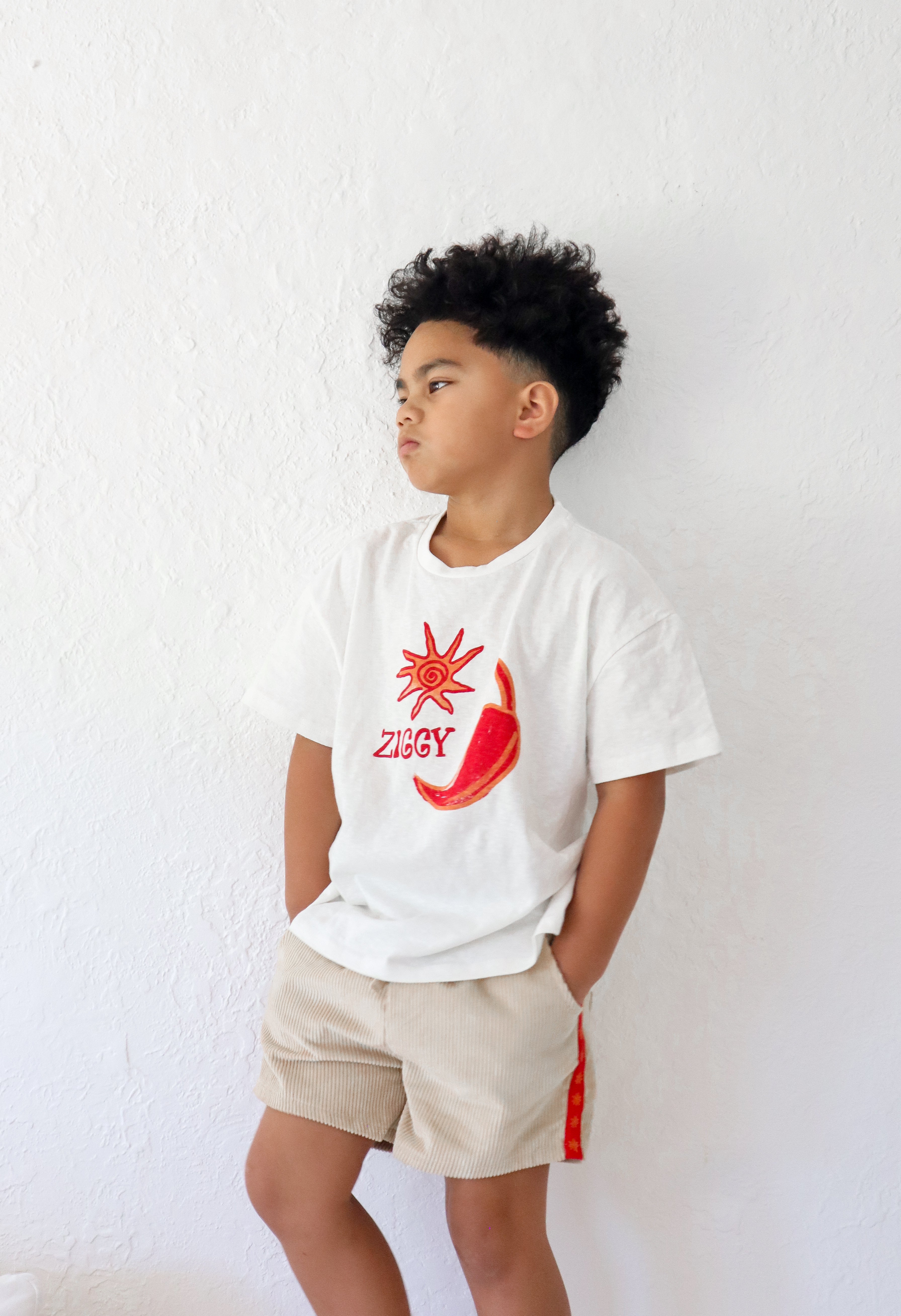 Ziggy Lou ~ Print Tee Chilli